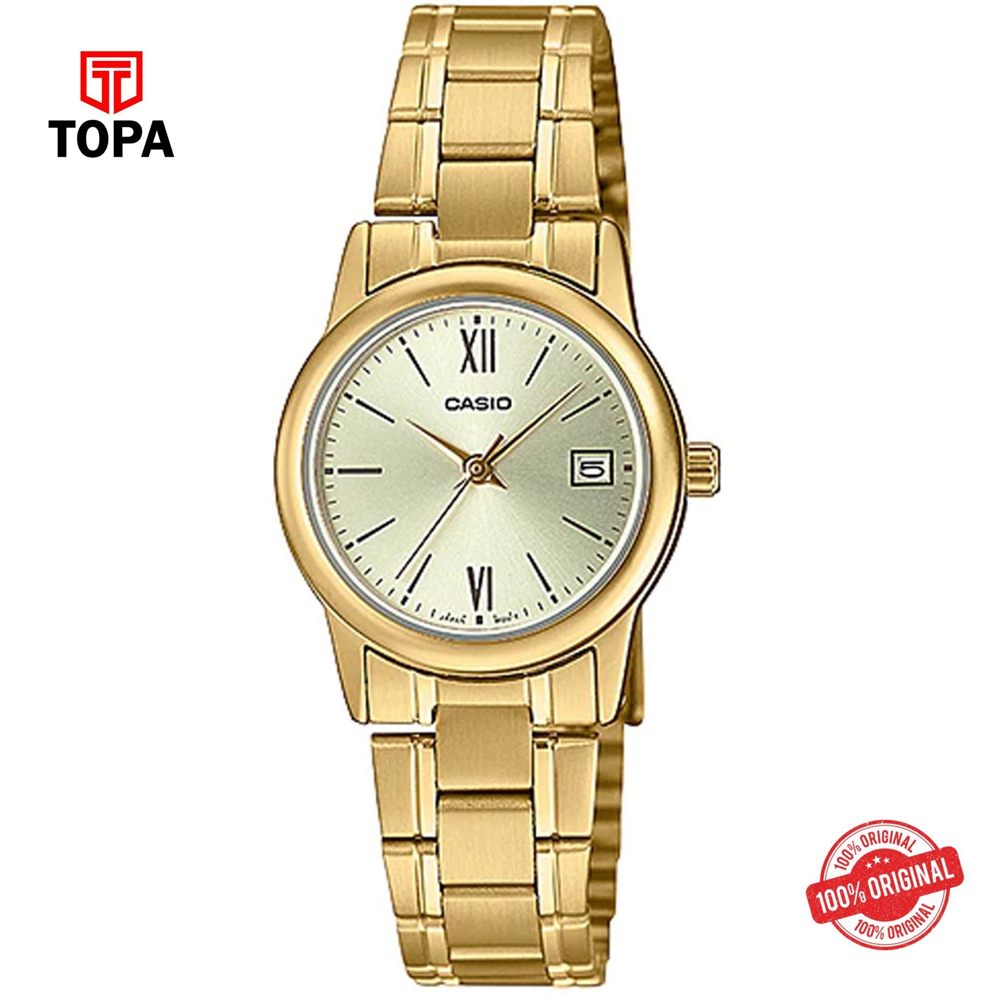 Casio LTP-V002G-9B3 Quartz Analog Women's Watch