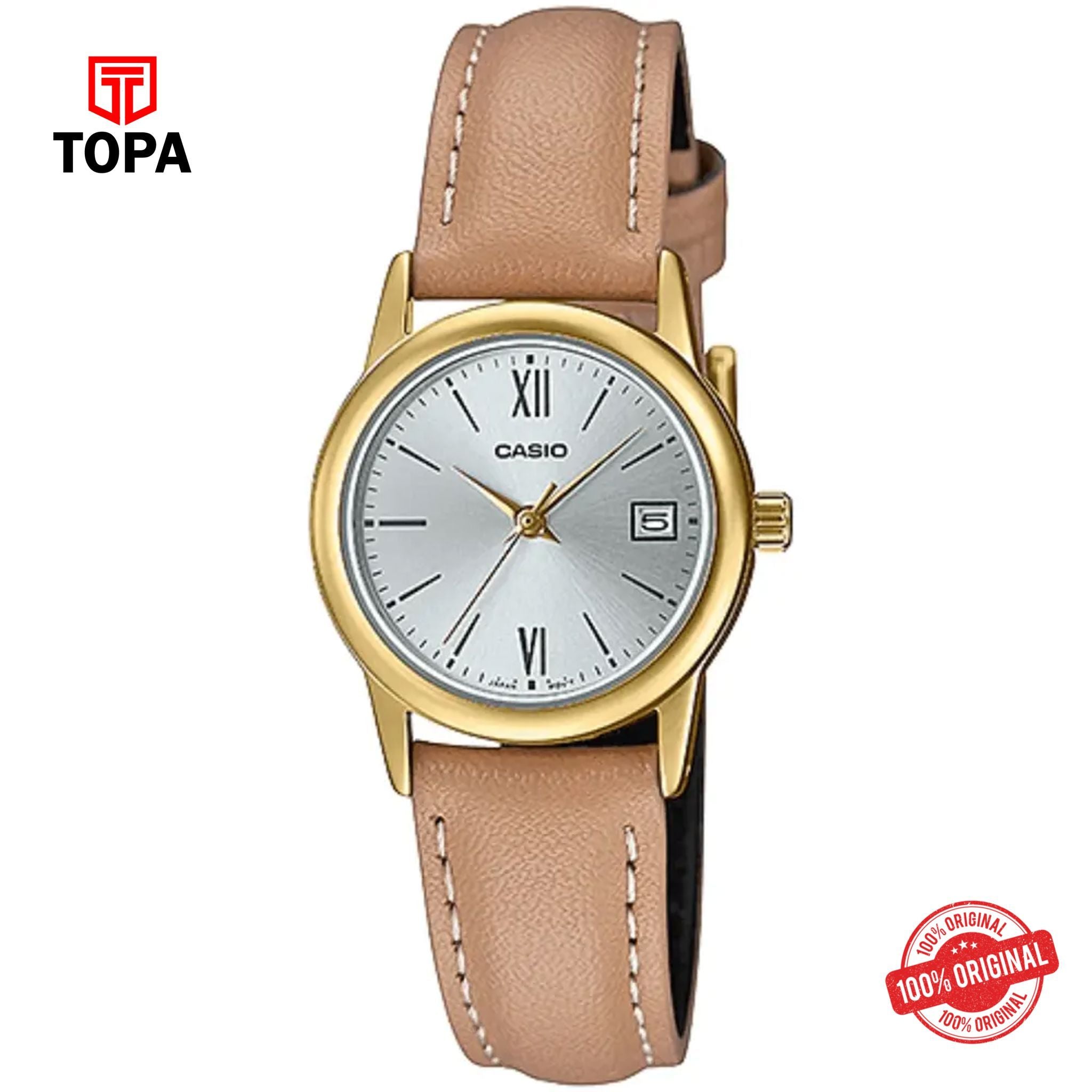 Casio LTP-V002GL-7B3 Quartz Analog Women's Watch