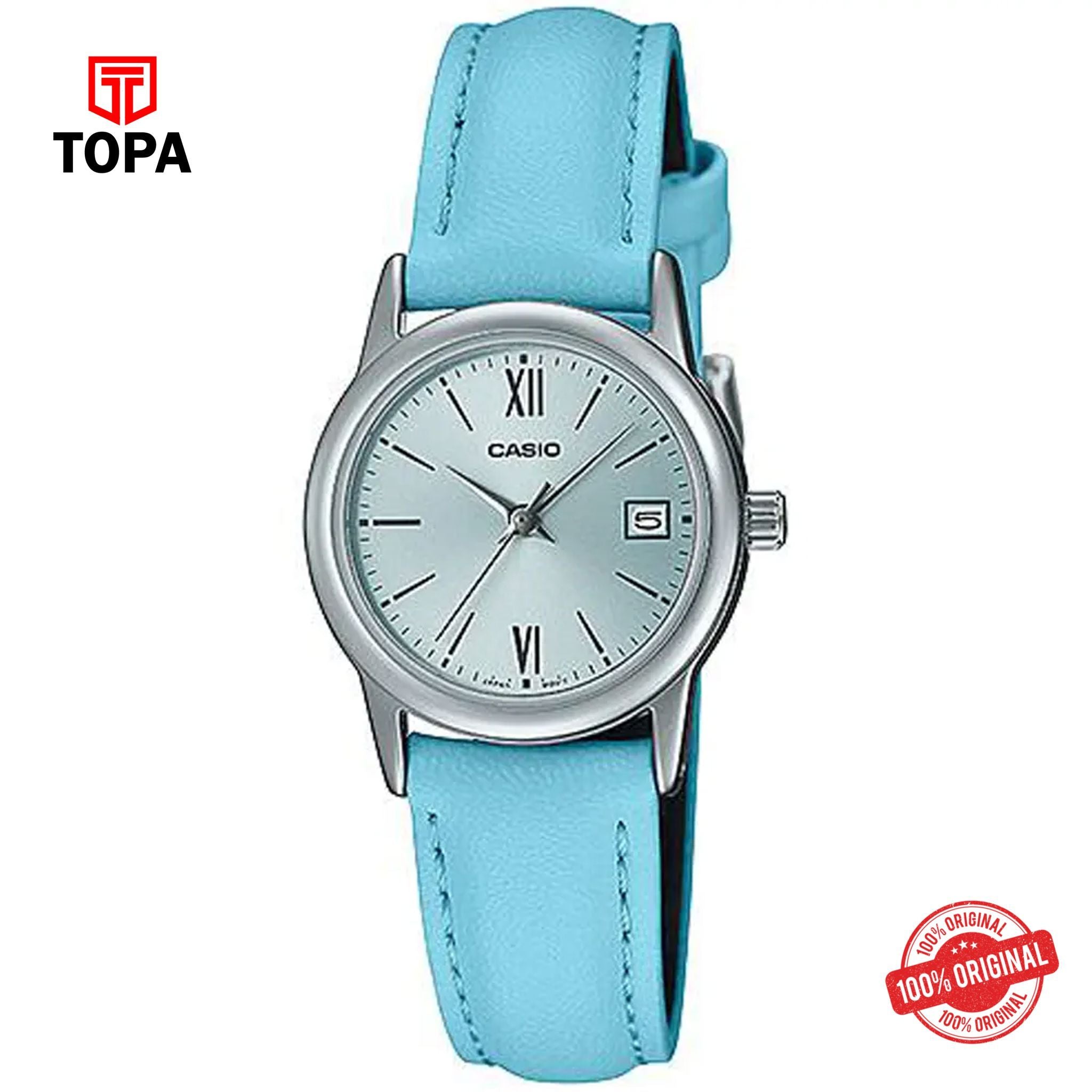 Casio LTP-V002L-2B3 Quartz Analog Women's Watch
