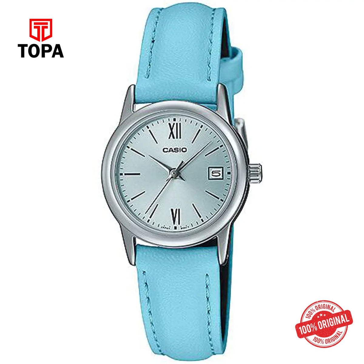 Casio LTP-V002L-2B3 Quartz Analog Women's Watch