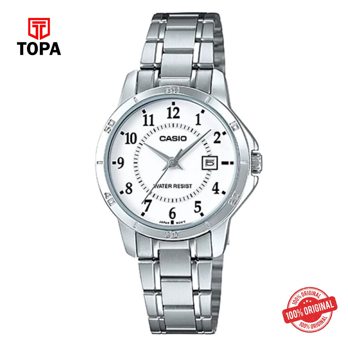 Casio LTP-V004D-7BV Quartz Digital Women's Watch