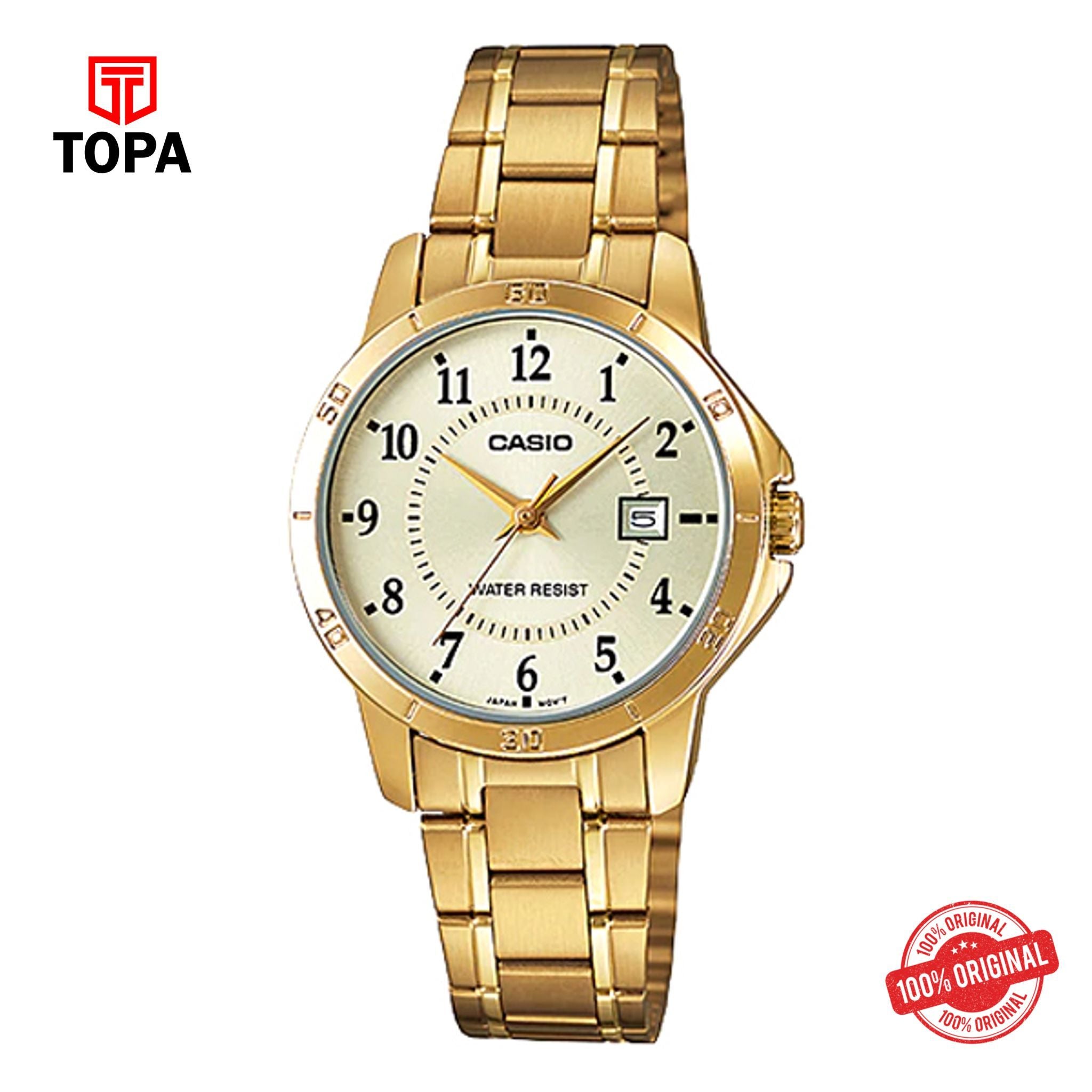Casio LTP-V004G-1B2 Quartz Analog Women's Watch