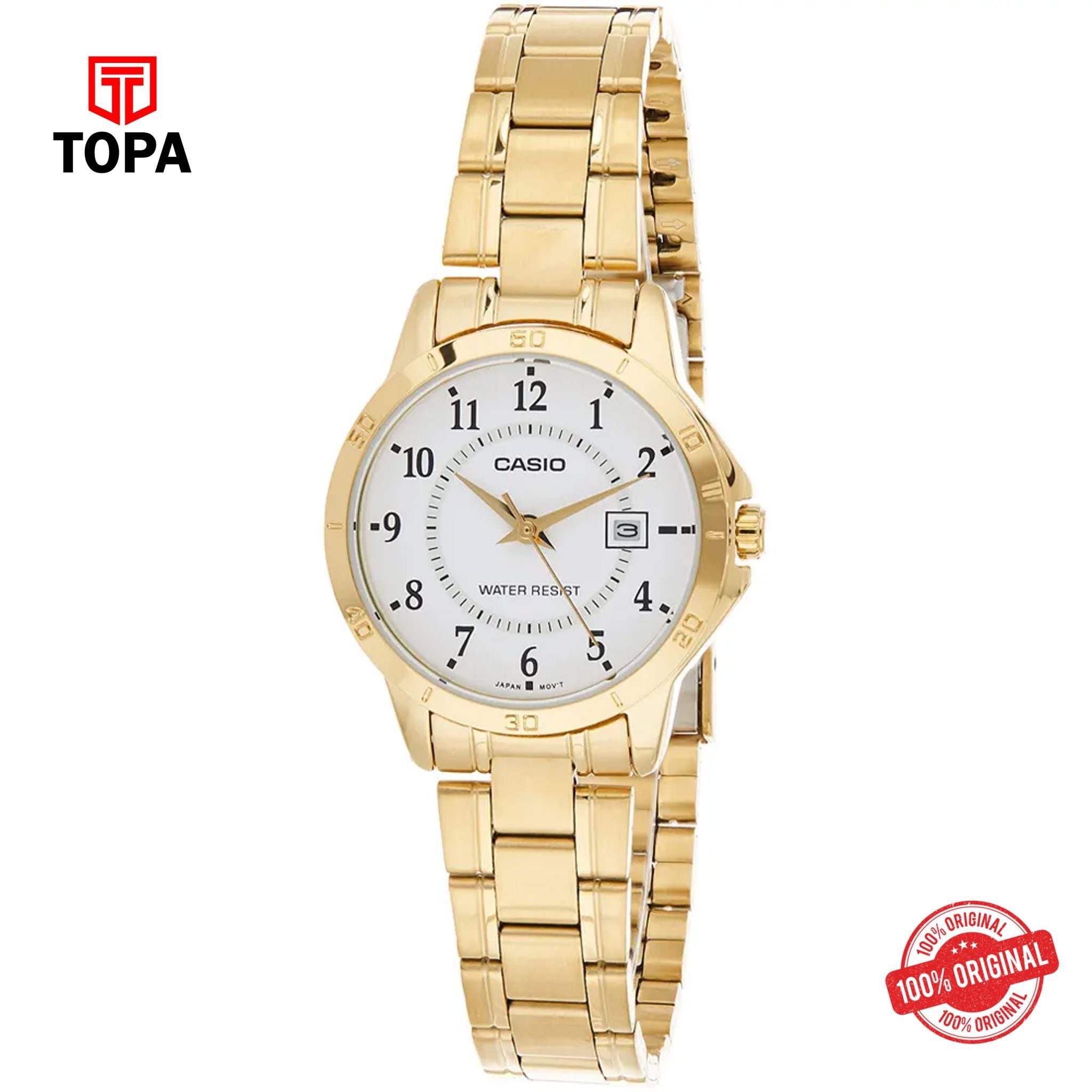 Casio LTP-V004G-7B Quartz Analog Women's Watch