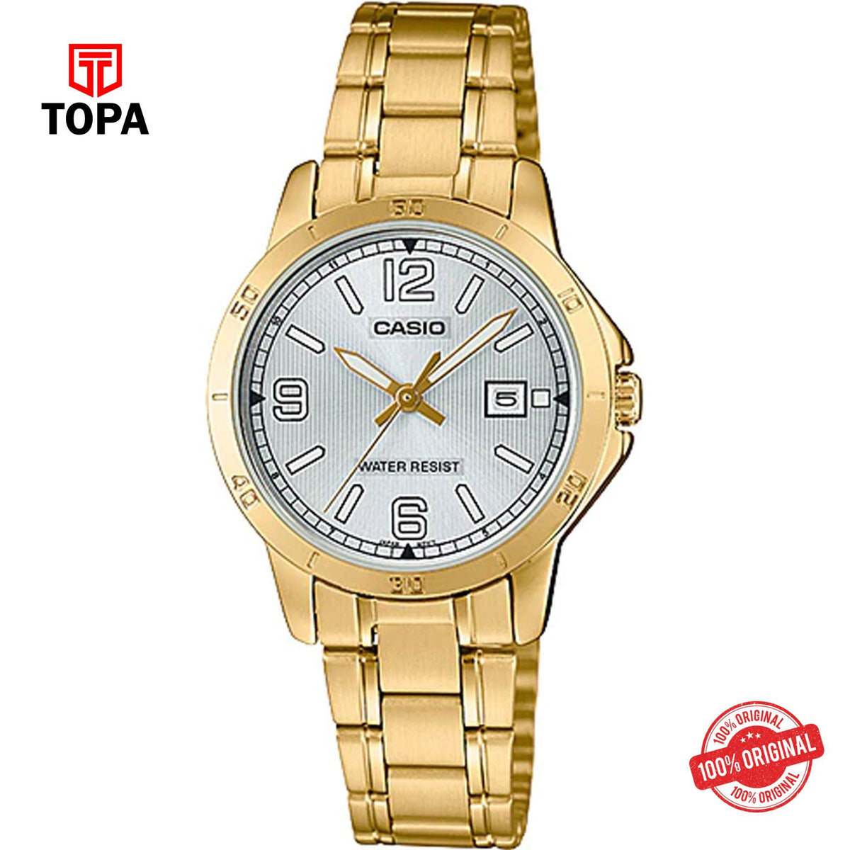 Casio LTP-V004G-7B2 Quartz Analog Women's Watch