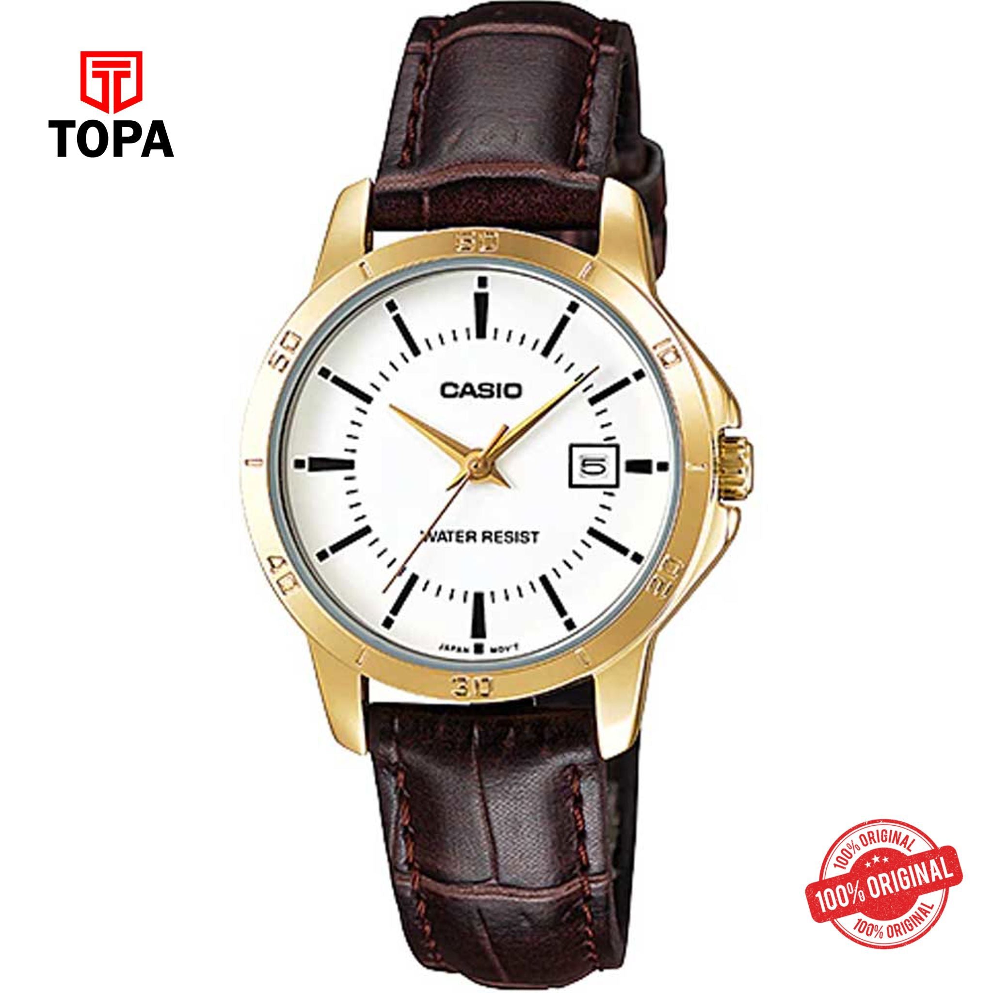 Casio LTP-V004GL-7A Quartz Analog Women's Watch