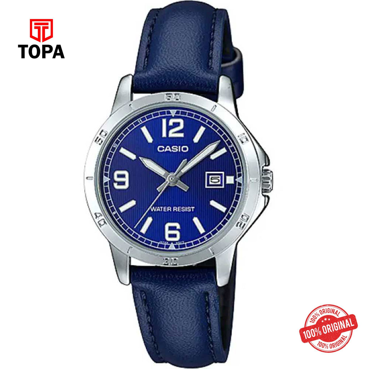 Casio LTP-V004L-2B Quartz Analog Men's Watch