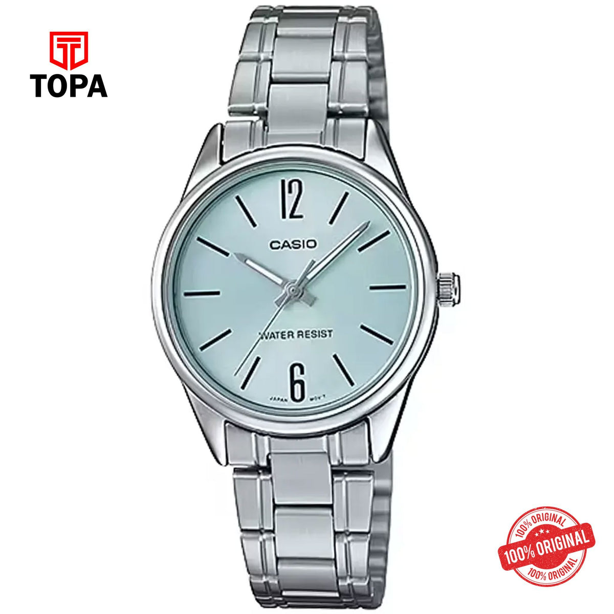 Casio LTP-V005D-2B Quartz Analog Women's Watch