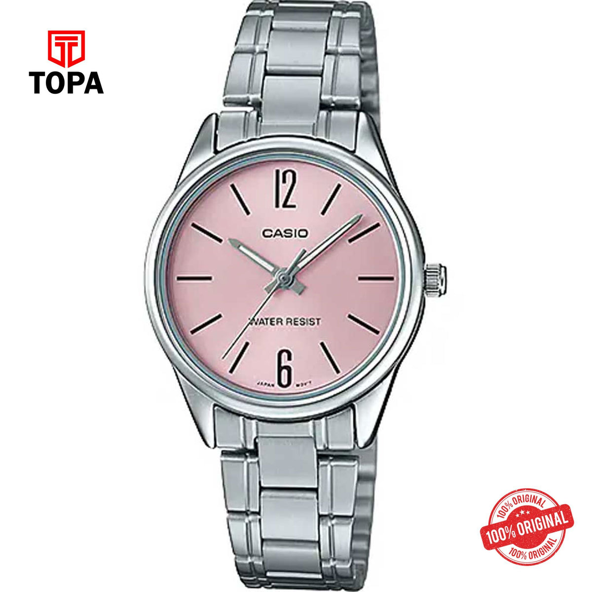 Casio LTP-V005D-4B Quartz Analog Women's Watch