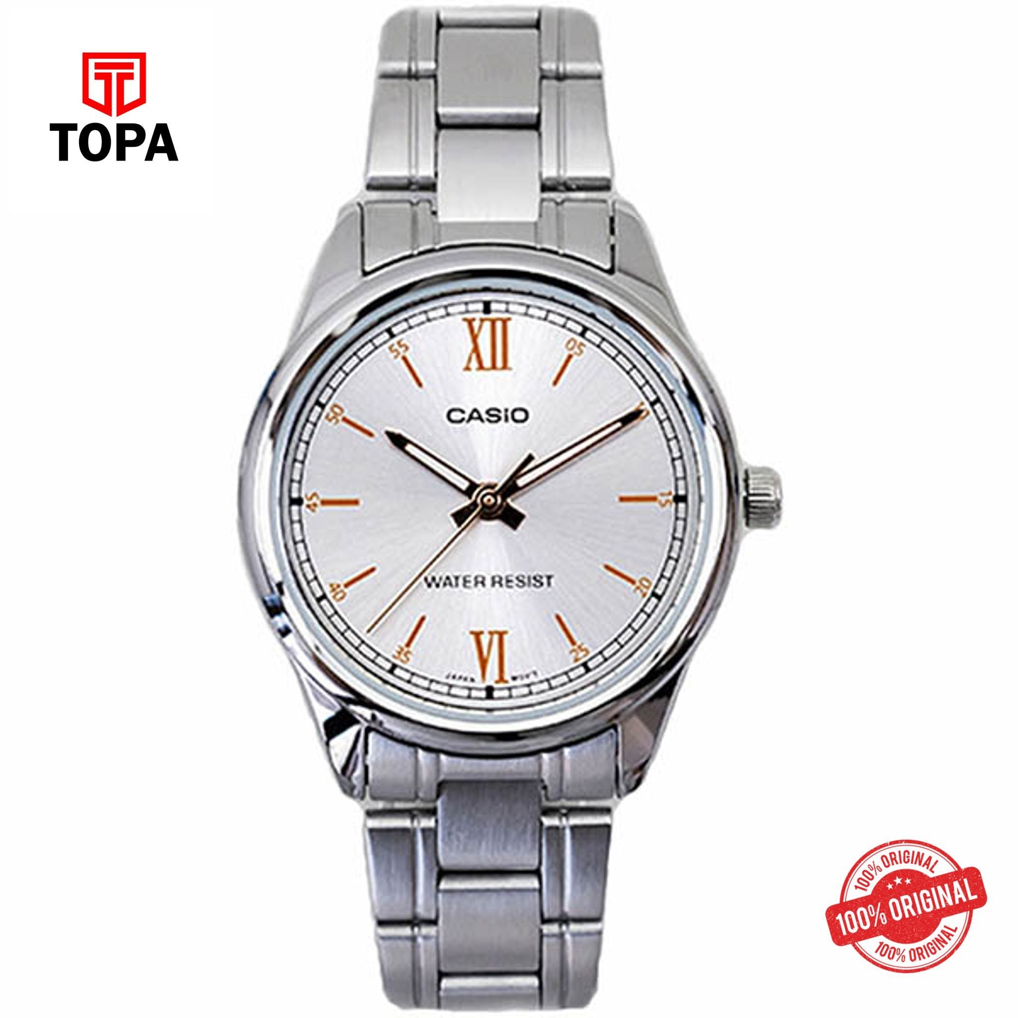 Casio LTP-V005D-7B2 Quartz Analog Women's Watch