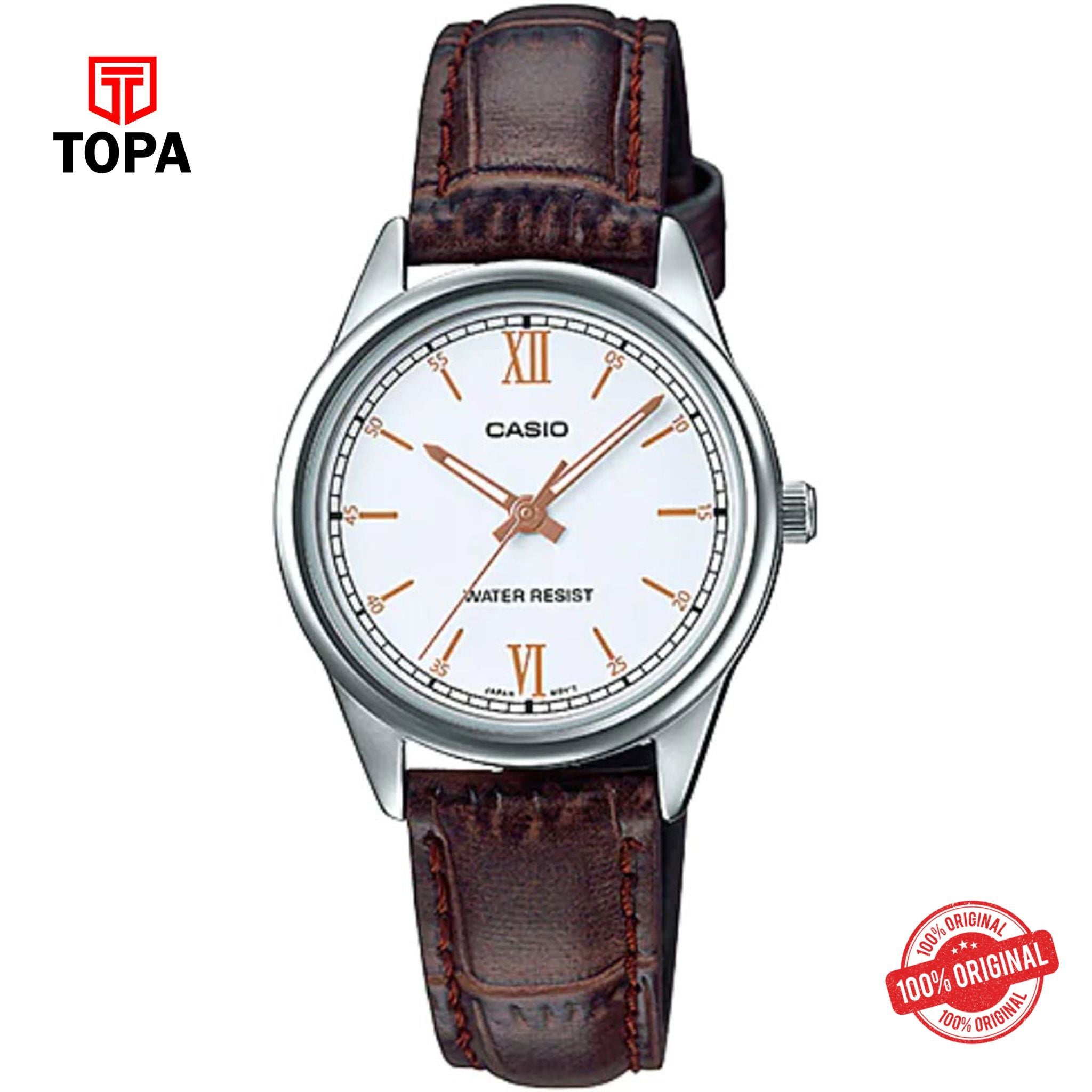 Casio LTP-V005L-7B3 Quartz Analog Women's Watch