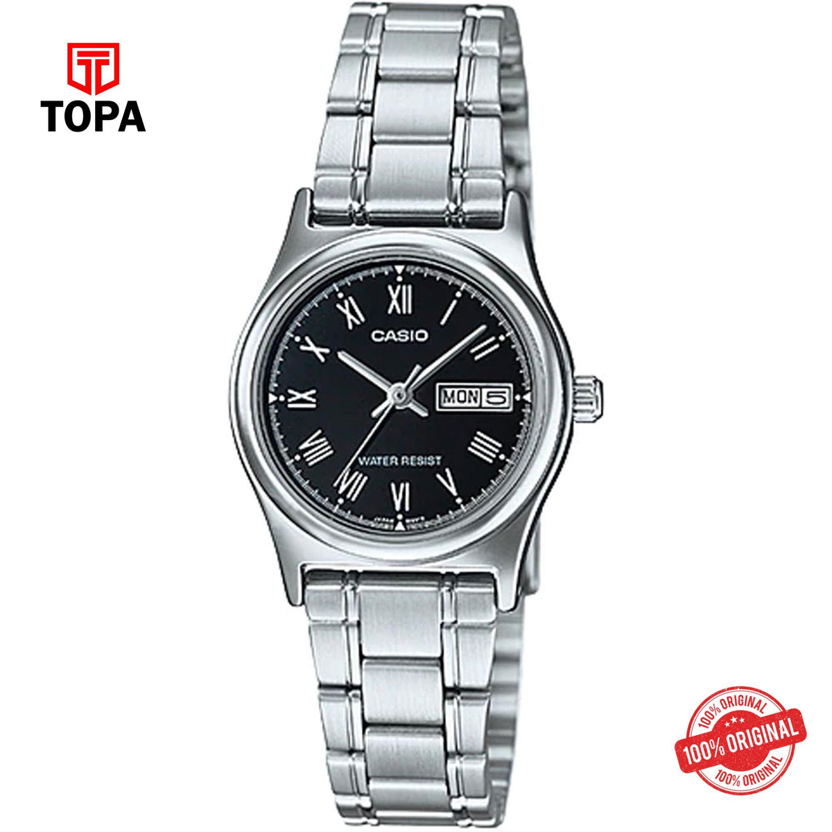 Casio LTP-V006D-1B Quartz Analog Women's Watch