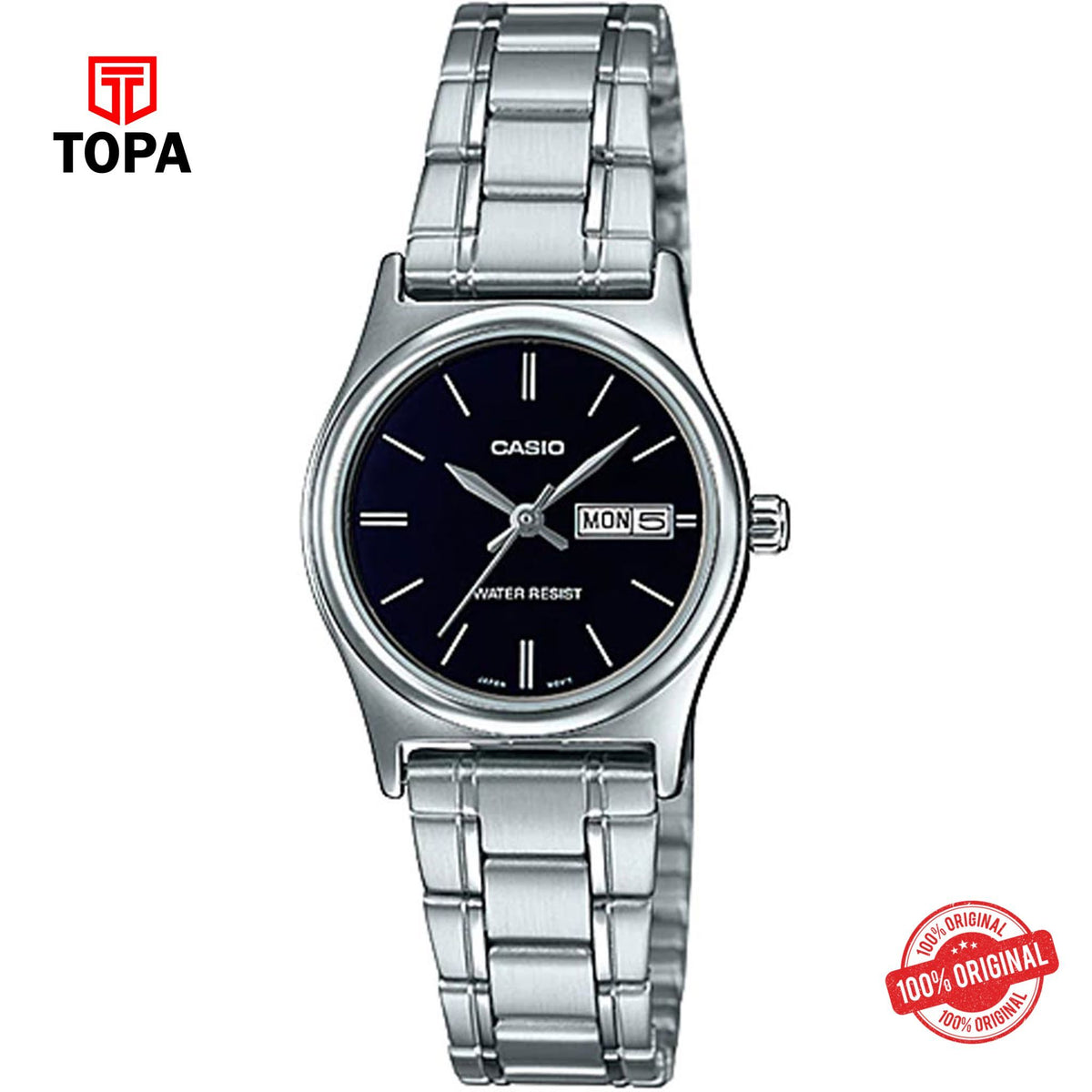 Casio LTP-V006D-1B2 Quartz Analog Women's Watch