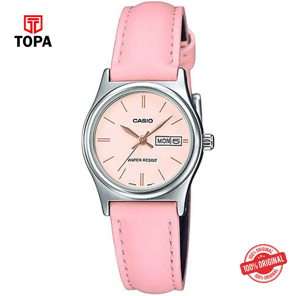 Casio LTP-V006L-4B Quartz Analog Women's Watch