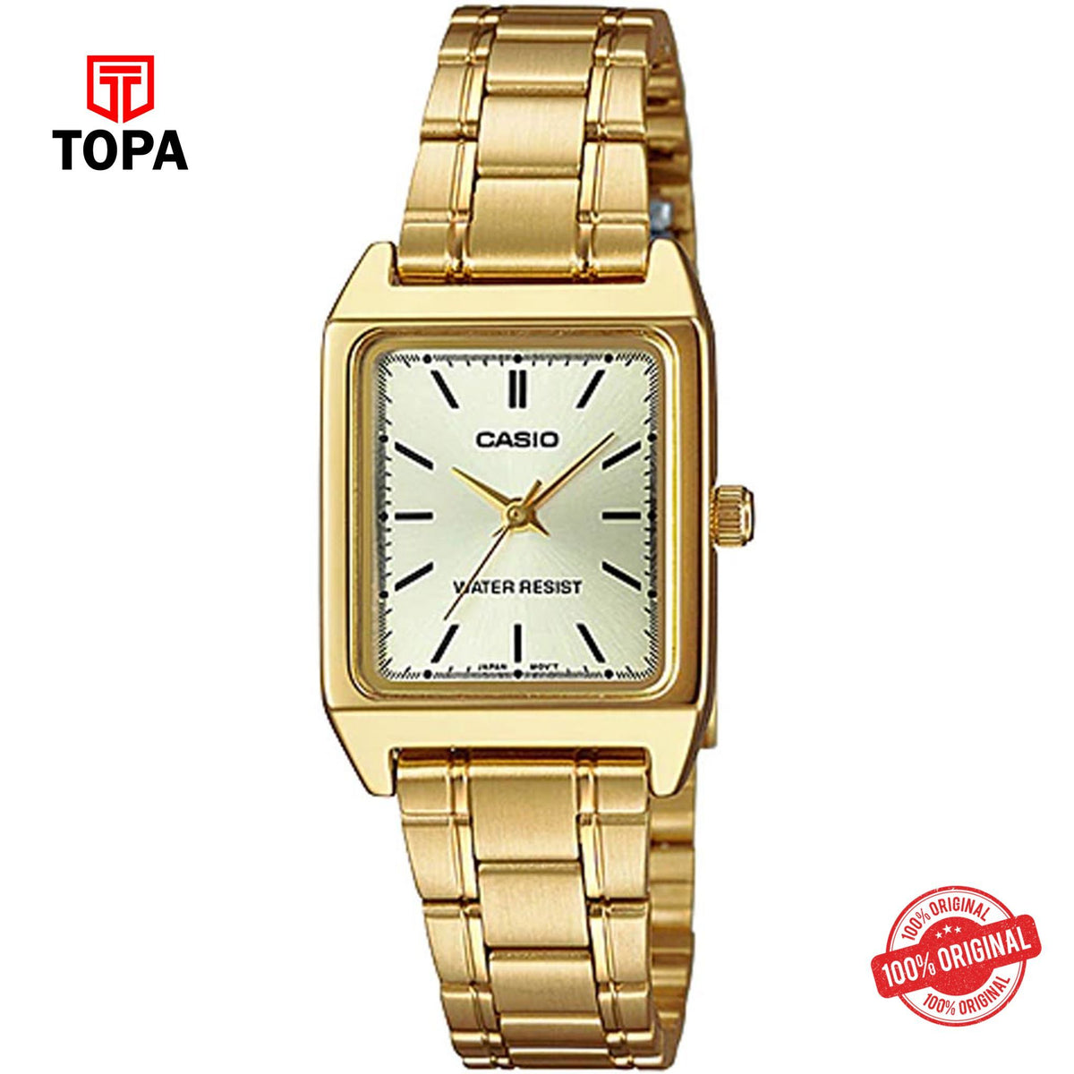 Casio LTP-V007G-9E Quartz Analog Women's Watch