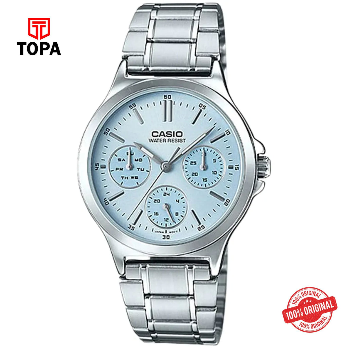 Casio LTP-V300D-2A Quartz Analog Women's Watch