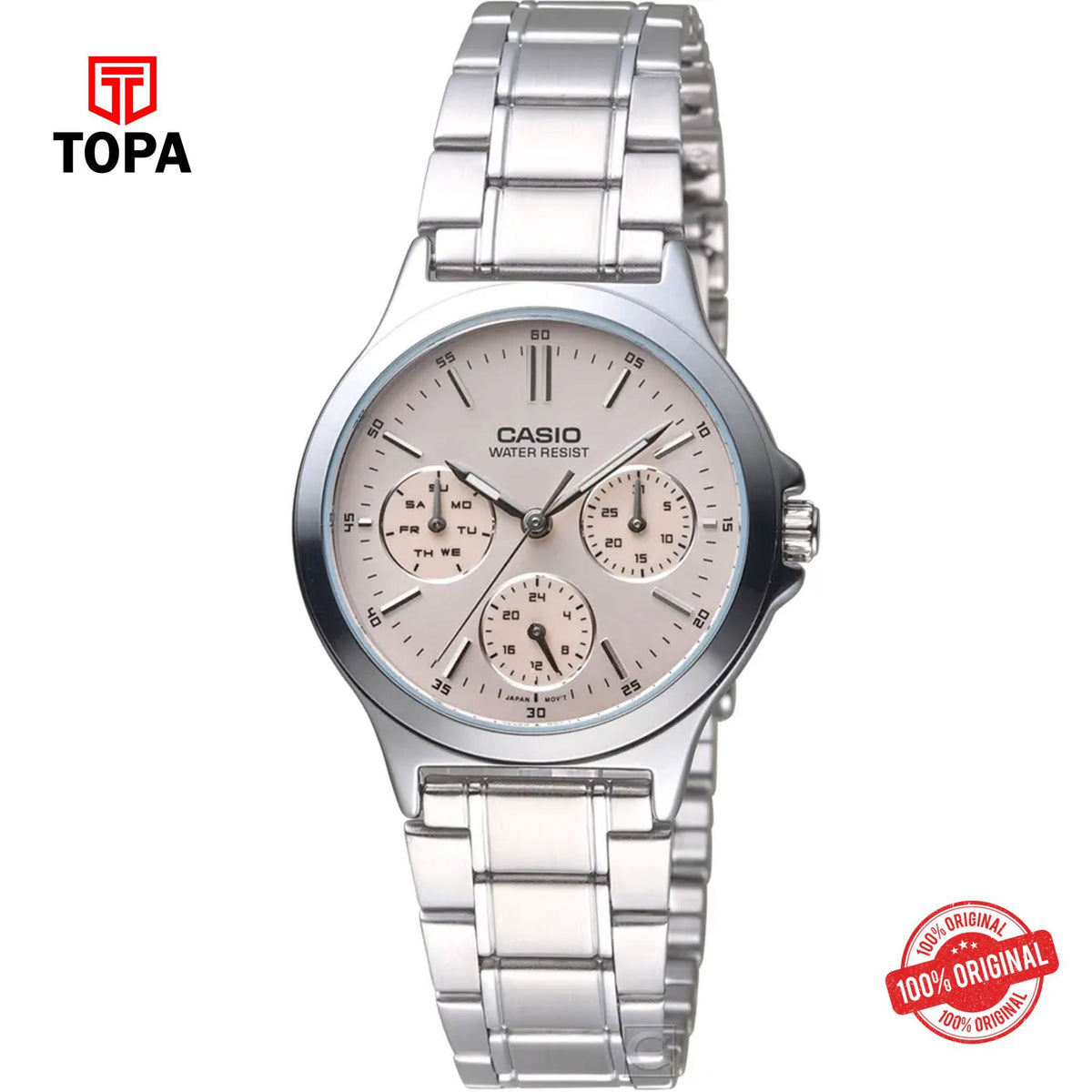 Casio LTP-V300D-4A Quartz Analog Women's Watch