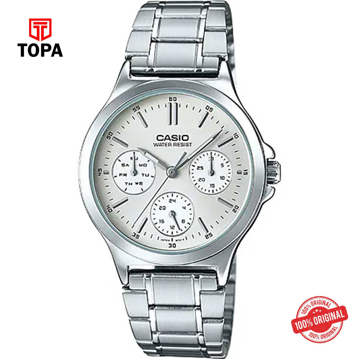 Casio LTP-V300D-7A Quartz Analog Women's Watch