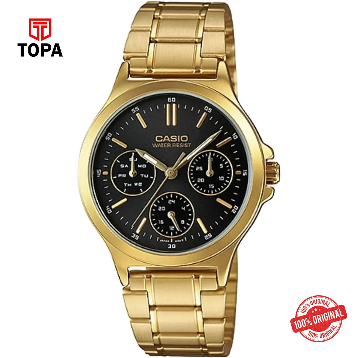 Casio LTP-V300G-1A Quartz Analog Women's Watch