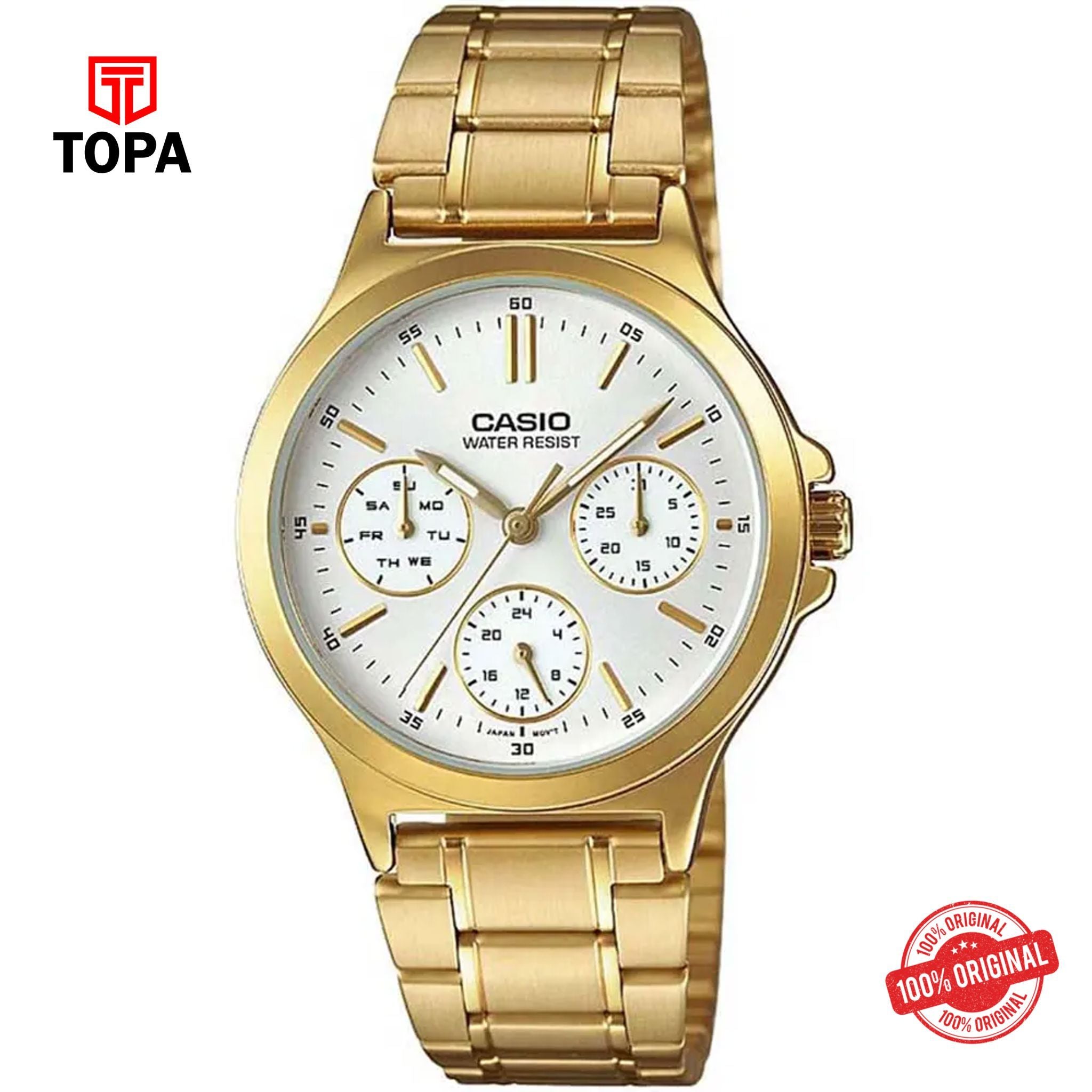 Casio LTP-V300G-7A Quartz Analog Women's Watch