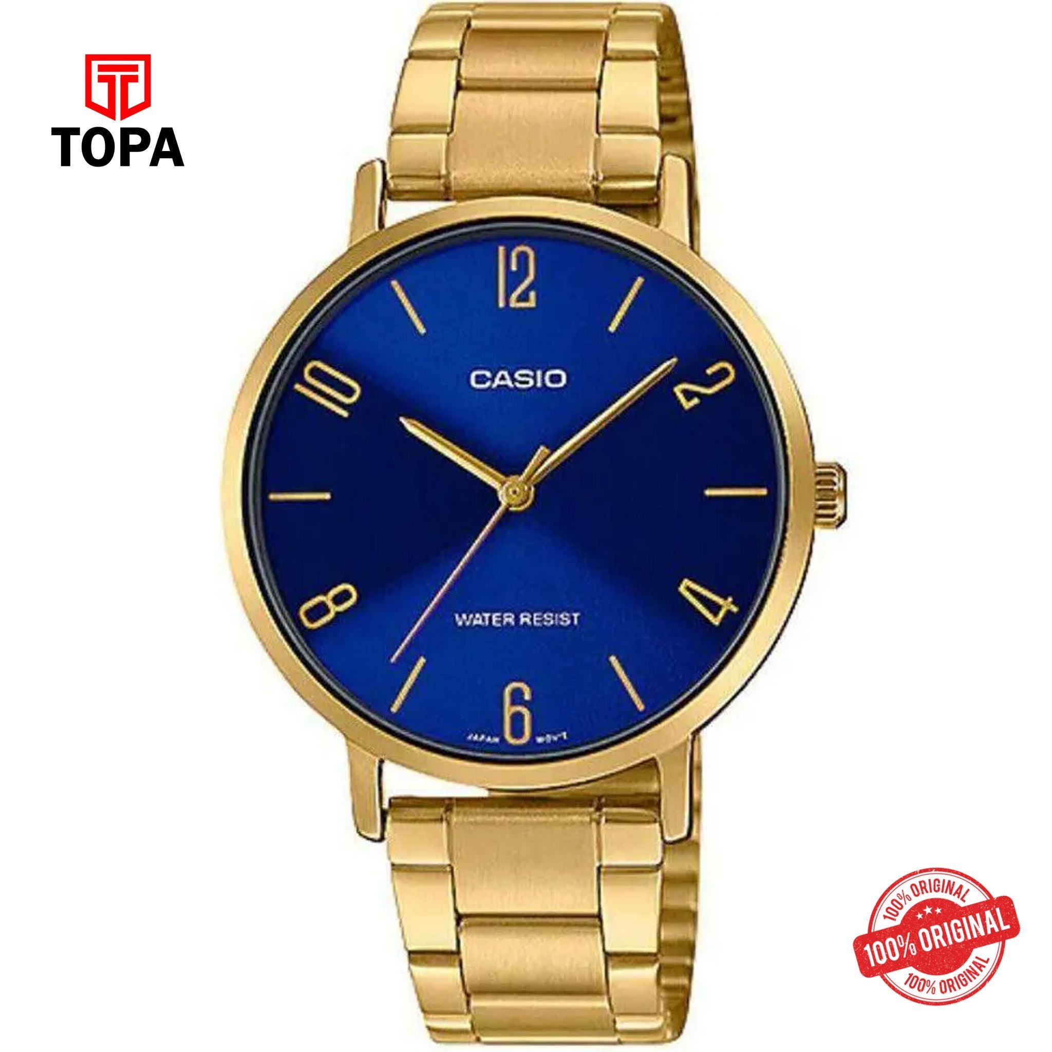Casio LTP-VT01G-2B Quartz Analog Women's Watch