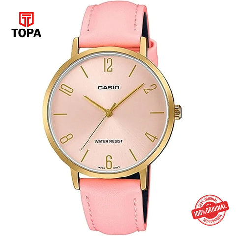 Casio LTP-VT01GL-4B Quartz Analog Women's Watch