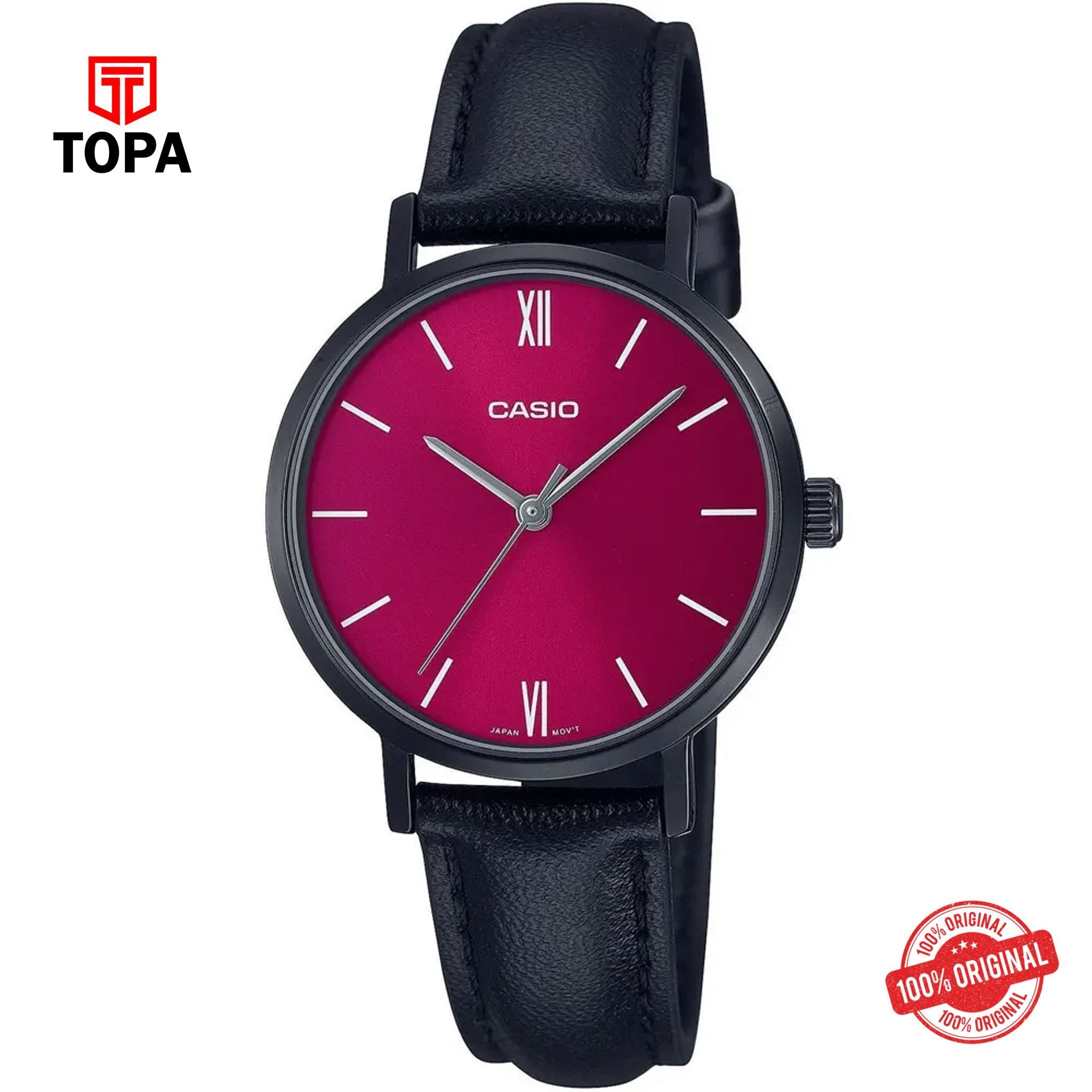 Casio LTP-VT02BL-4A Quartz Analog Women's Watch