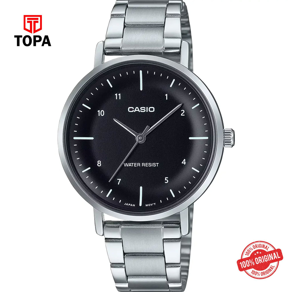 Casio LTP-VT03D-1B Quartz Analog Women's Watch