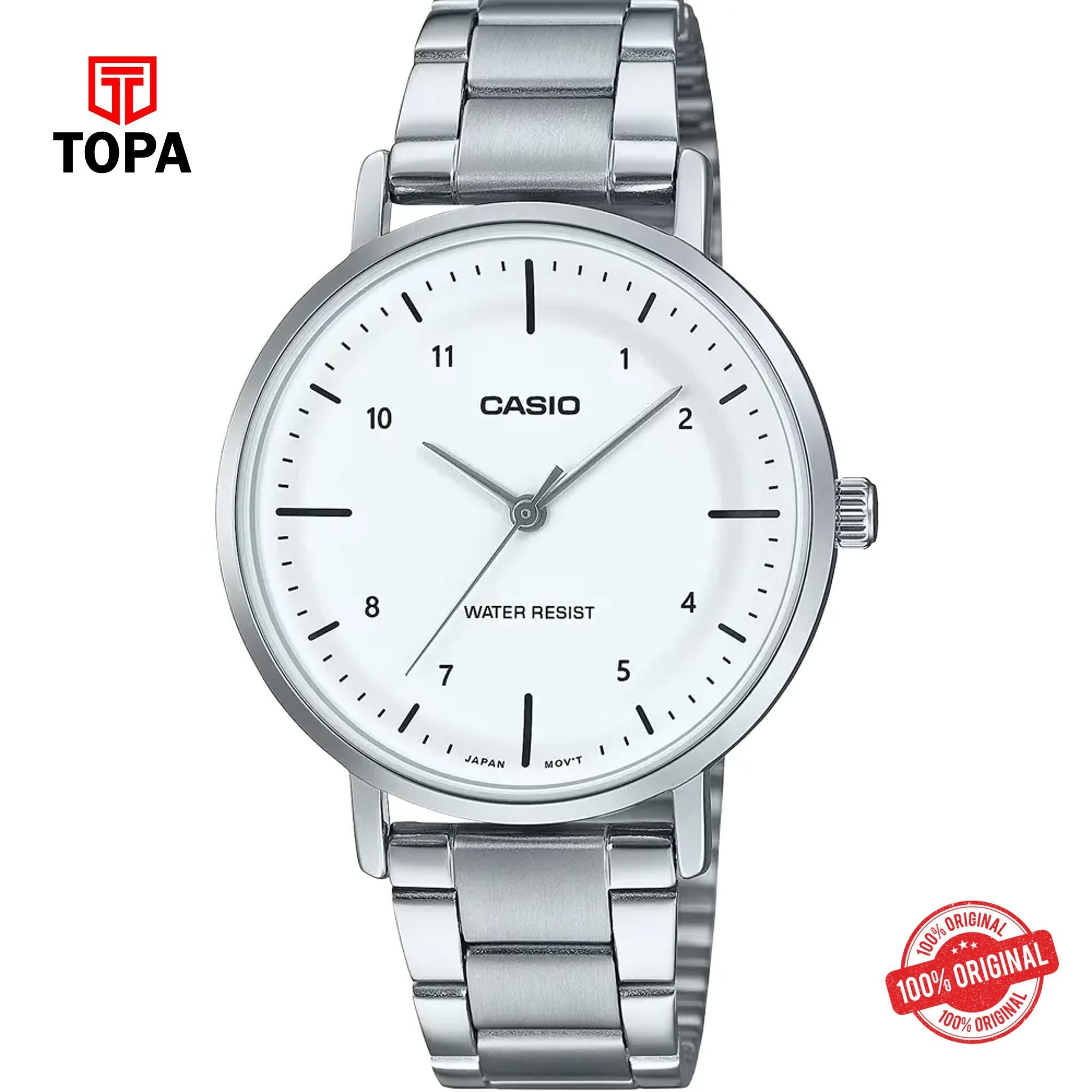 Casio LTP-VT03D-7B Quartz Analog Women's Watch
