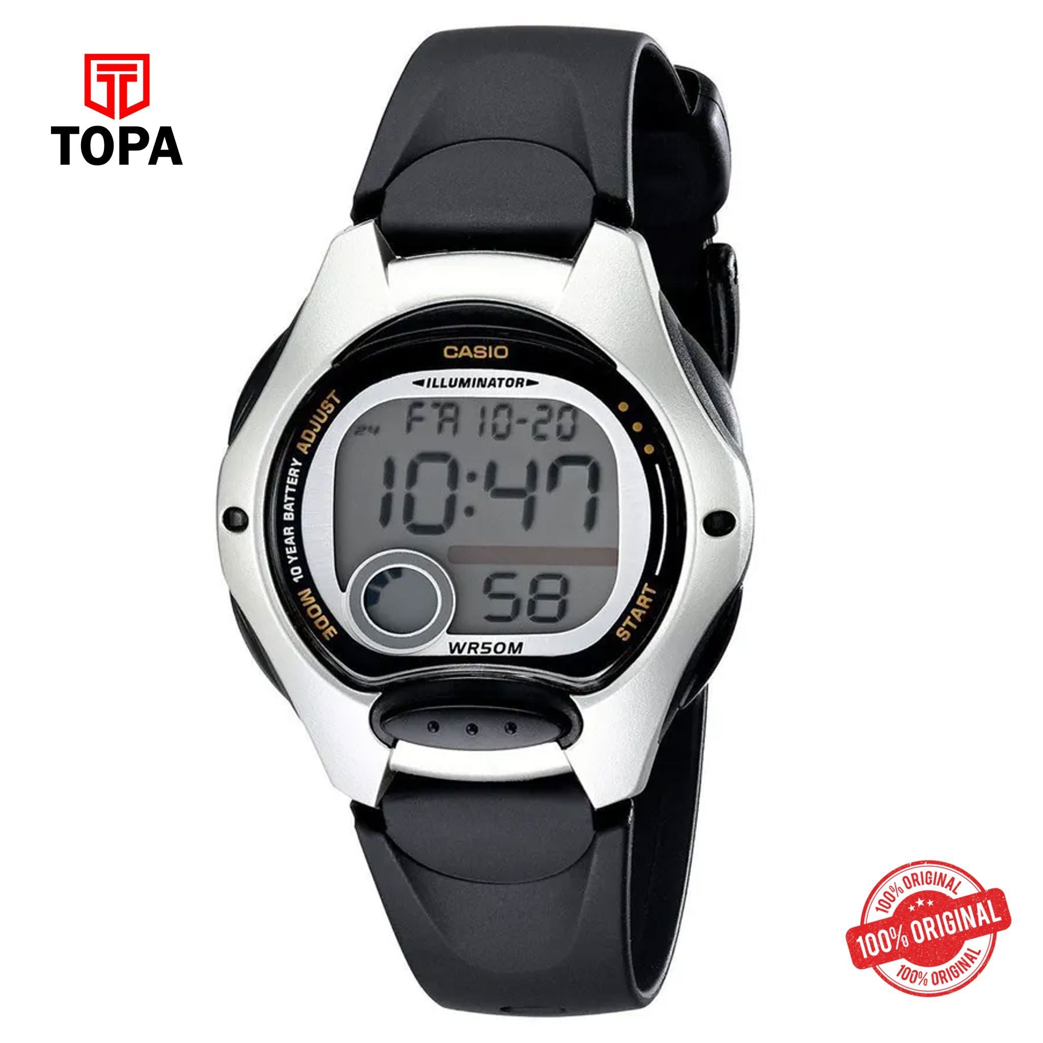 Casio LW-200-1A Quartz Digital Women's Watch