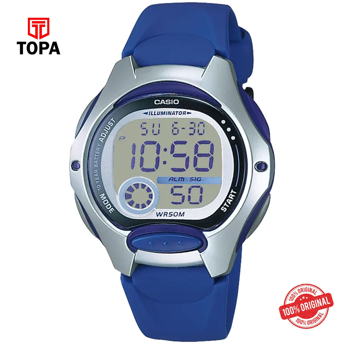 Casio LW-200-2A Quartz Digital Unisex Watch
