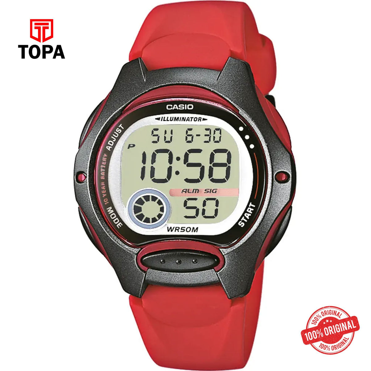 Casio LW-200-4A Quartz Digital Unisex Watch