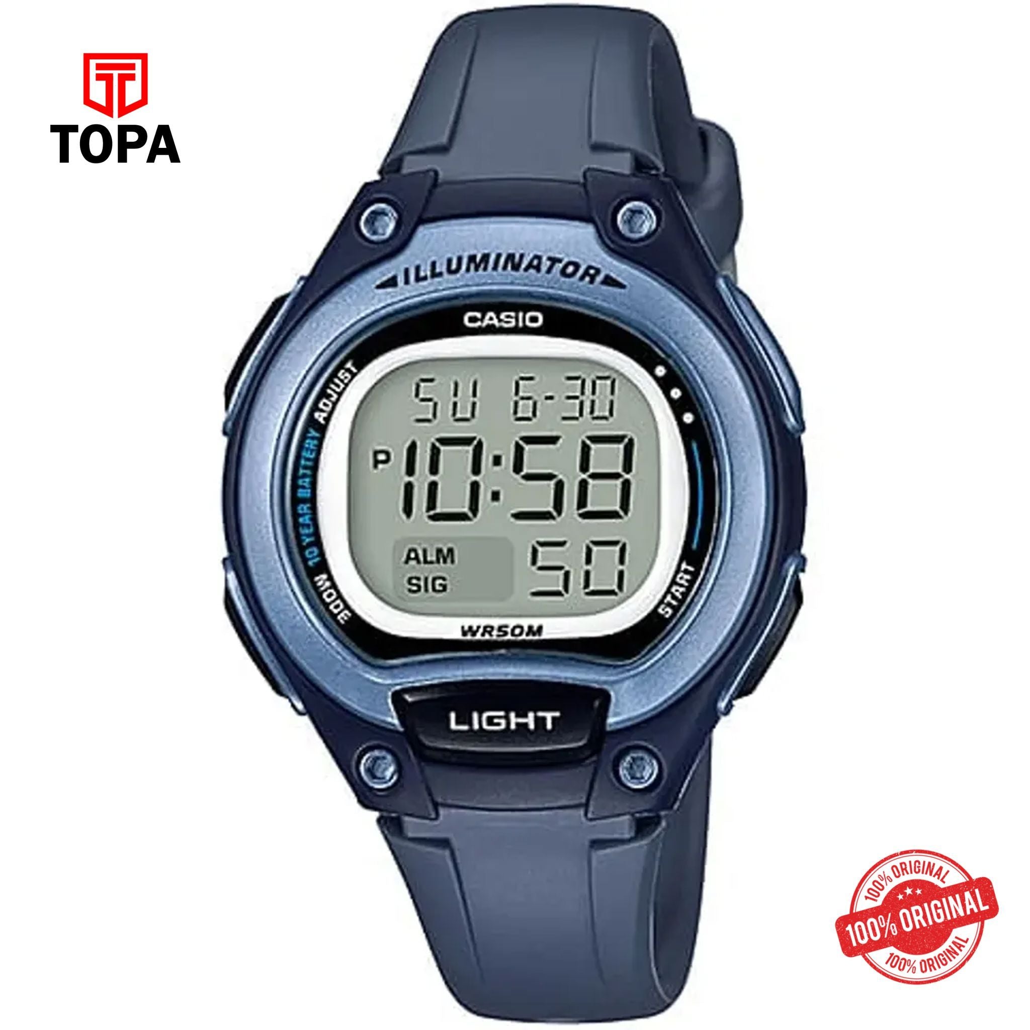 Casio LW-203-2A Quartz Digital Unisex Watch