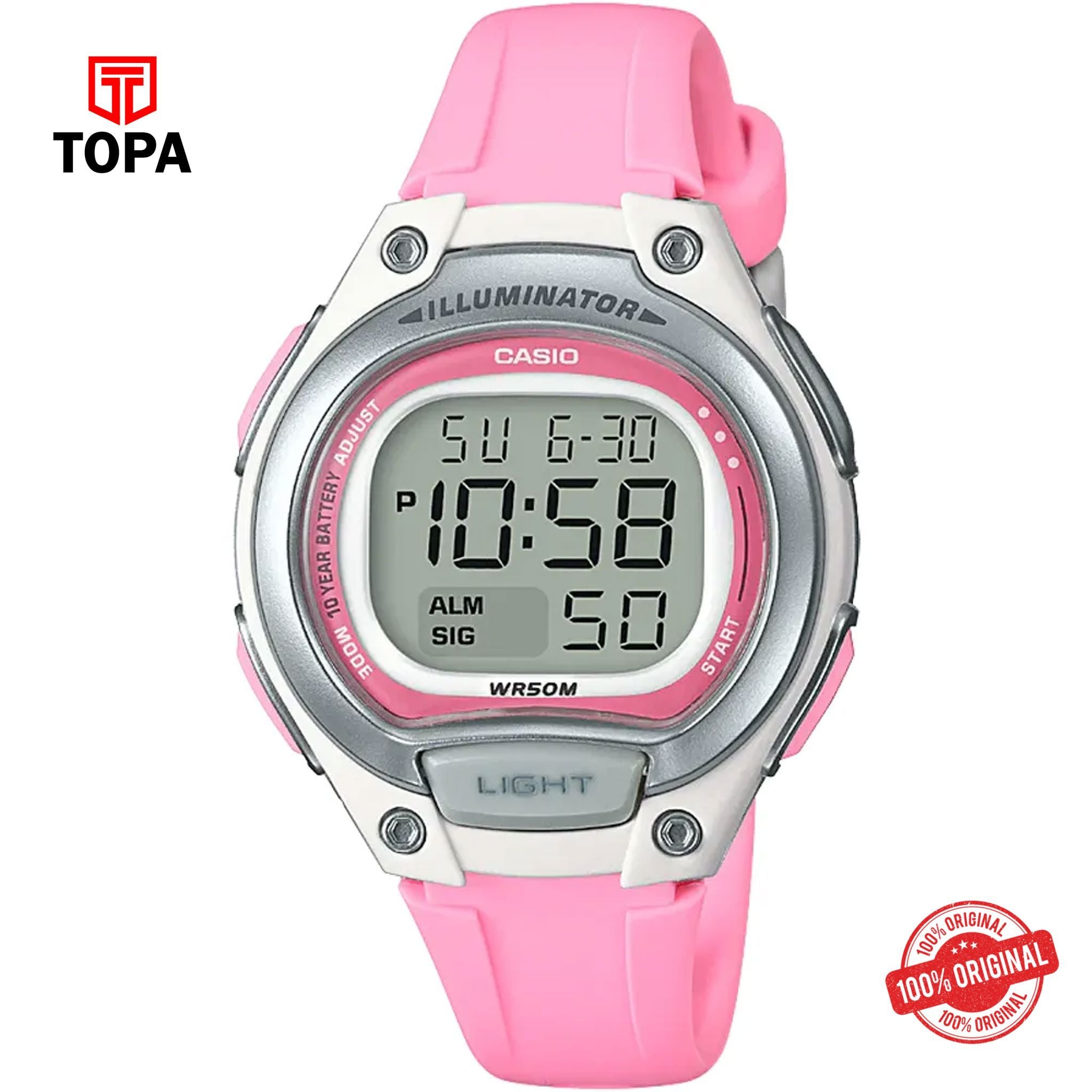 Casio LW-203-4A Quartz Digital Unisex Watch