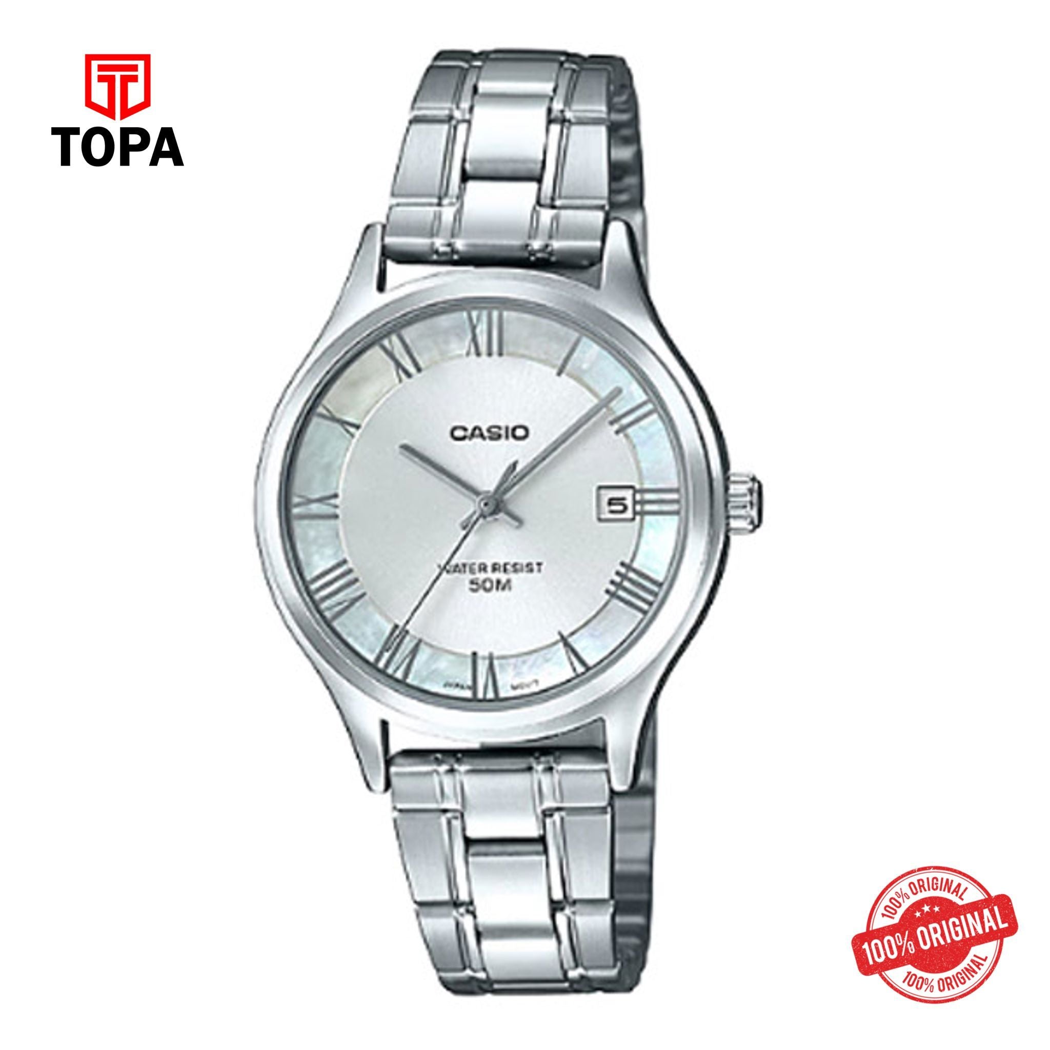 Casio LTP-E142D-7AVDF Quartz Analog Women's Watch