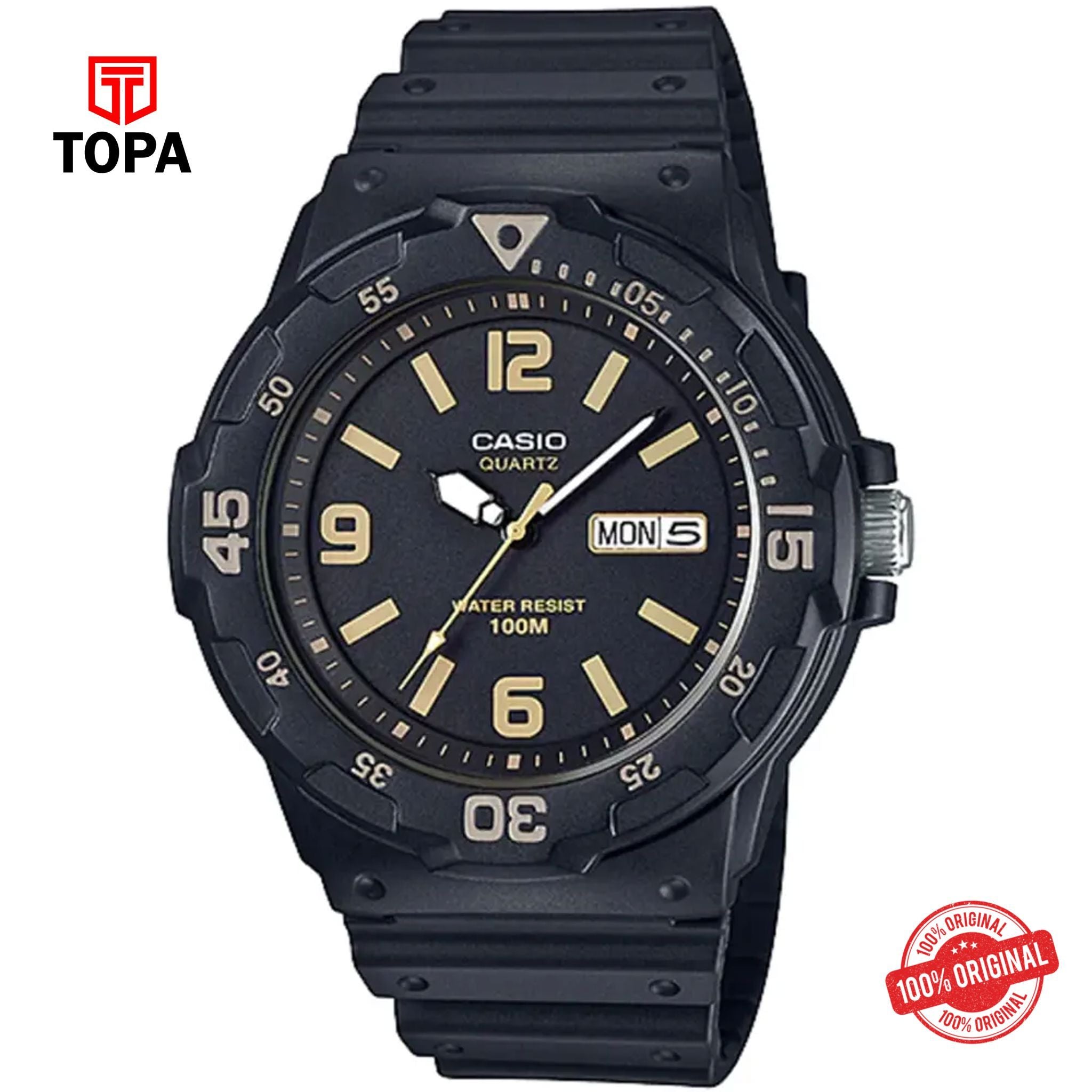 Casio MRW-200H-1B3 Quartz Analog Men's Watch