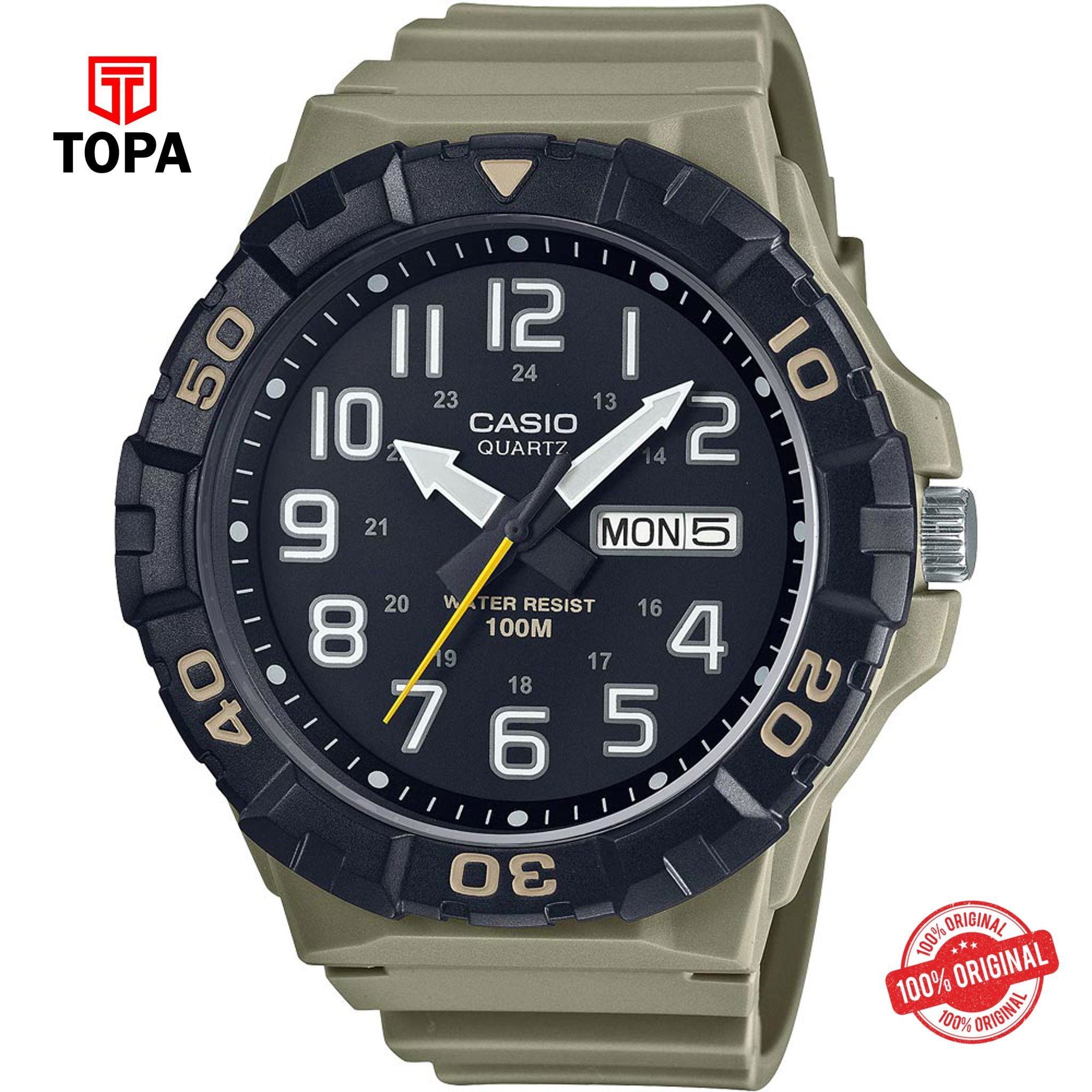 Casio MRW-210H-5A Quartz Analog Men's Watch