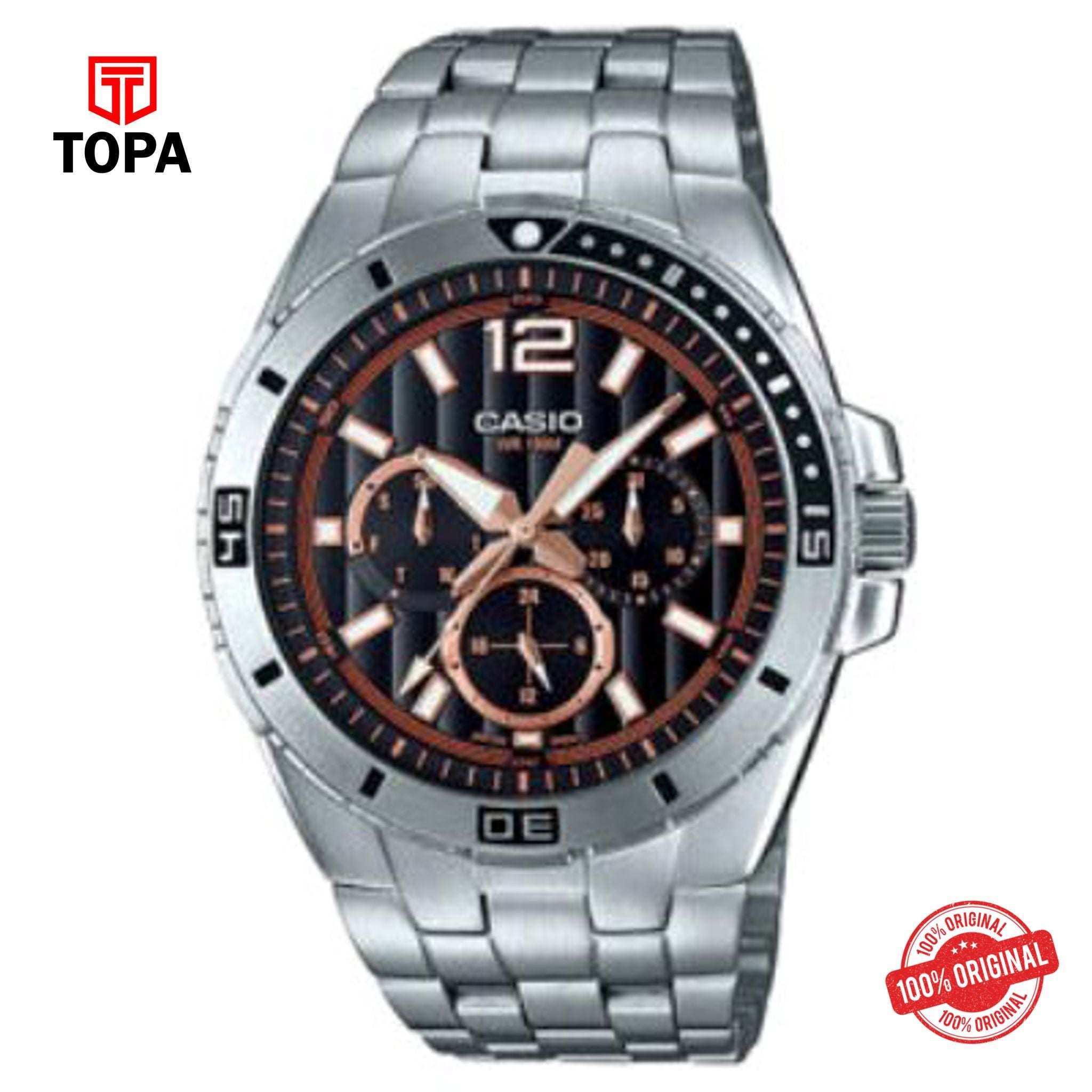 Casio MTD-1060D-1A3VDF Quartz Analog Men's Watch