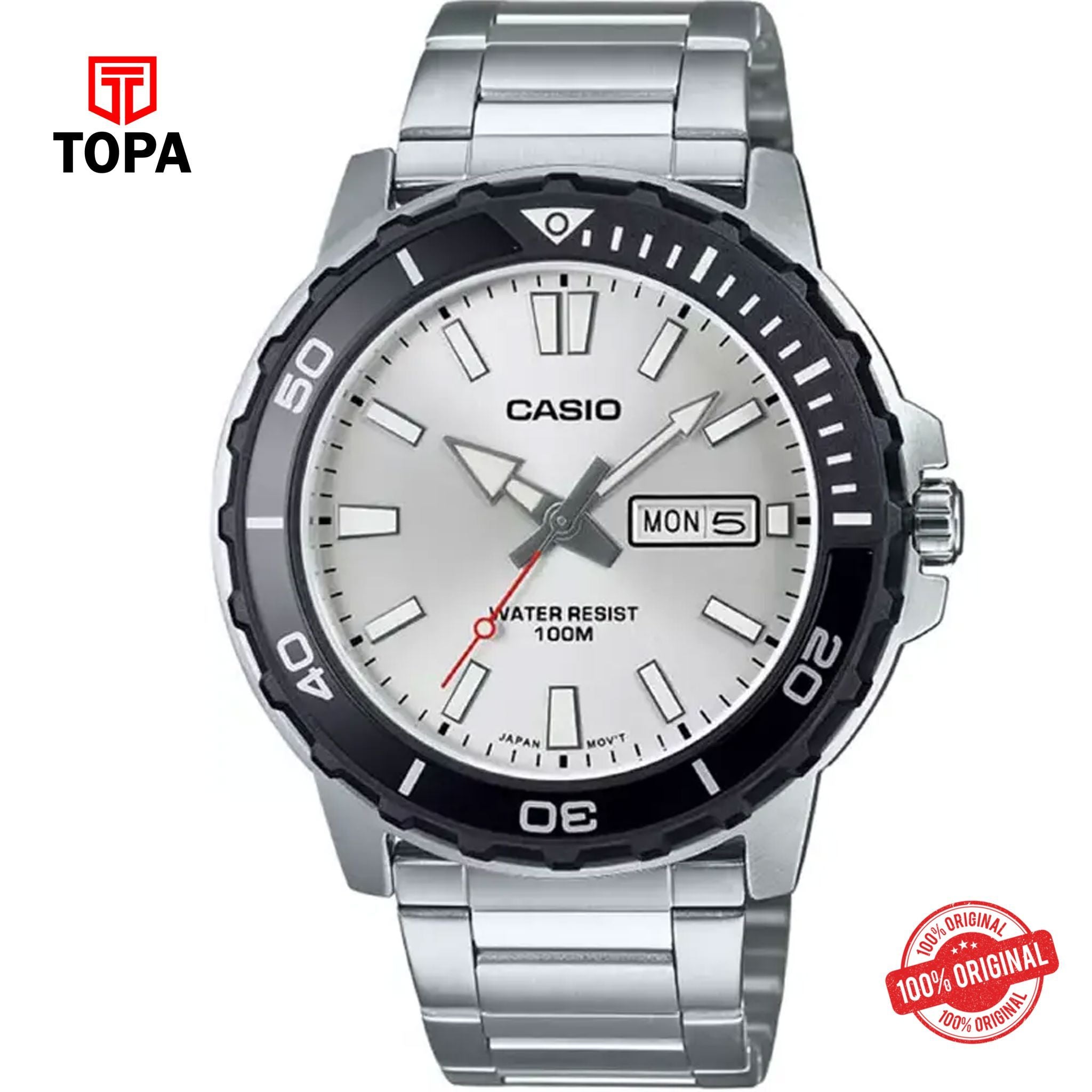 Casio MTD-125D-7A Quartz Analog Men's Watch