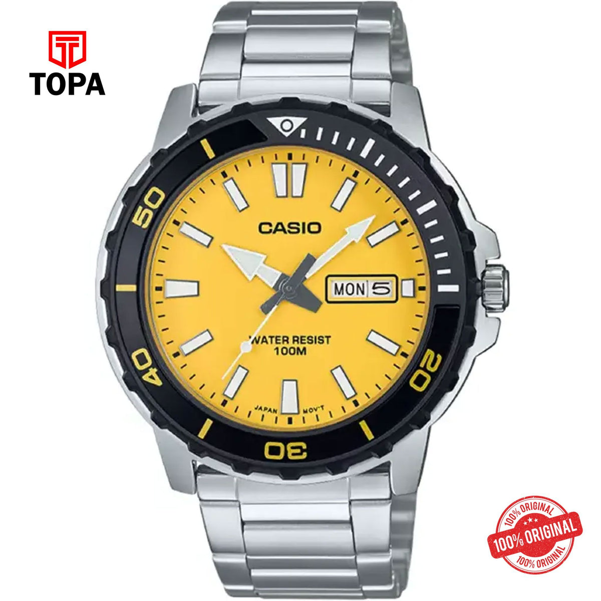 Casio MTD-125D-9A Quartz Analog Men's Watch