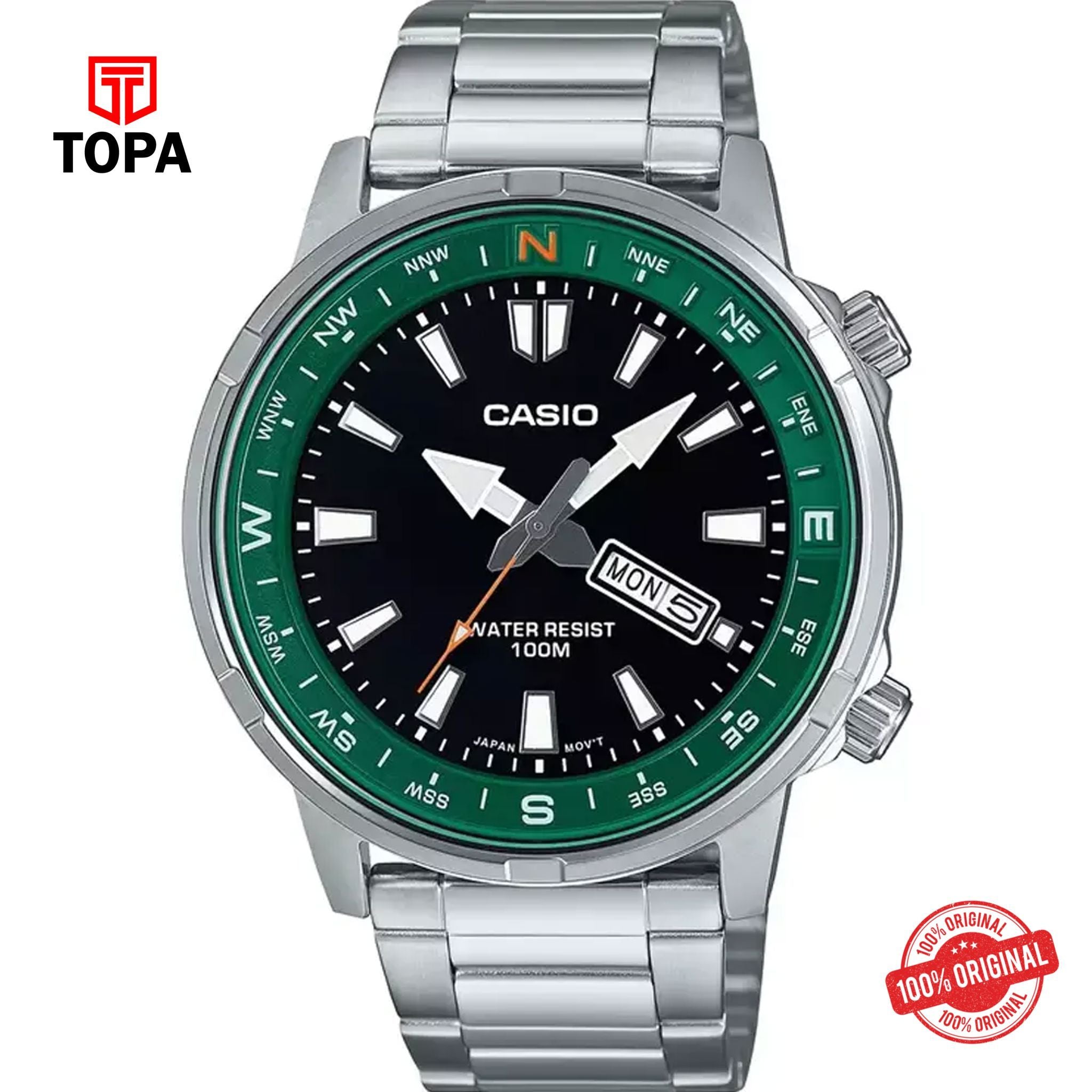 Casio MTD-130D-1A3 Quartz Analog Men's Watch