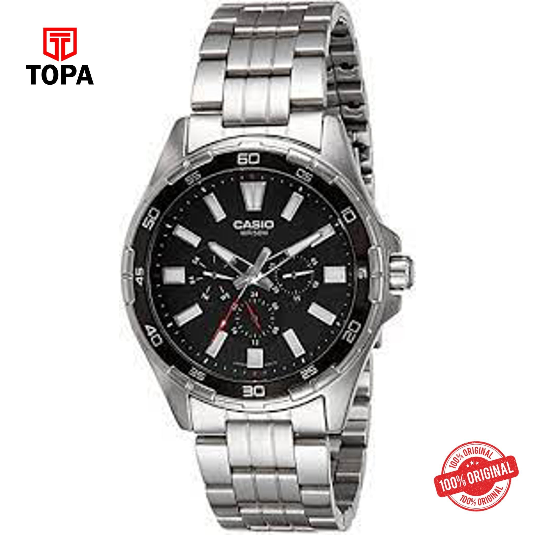 Casio MTD-300D-1AVDF Quartz Analog Men's Watch