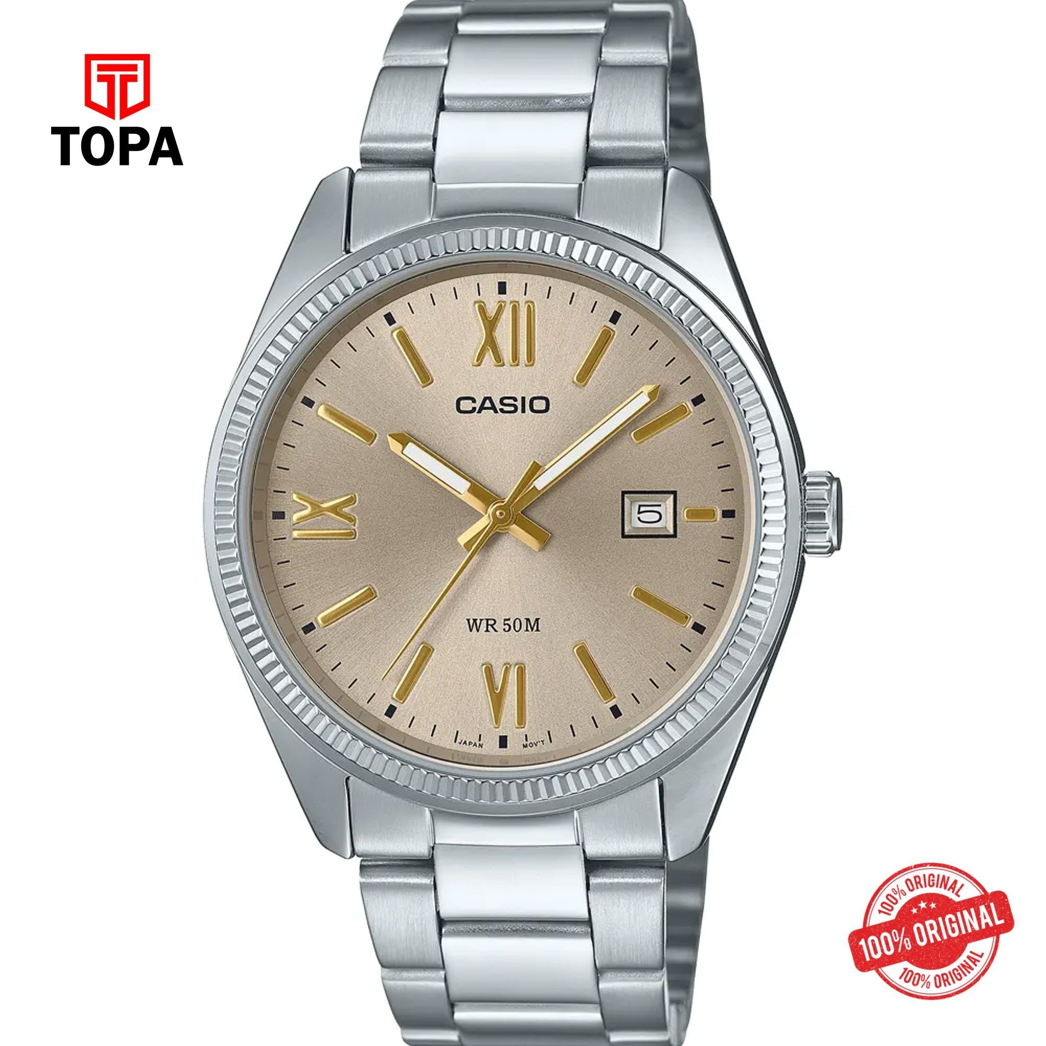 Casio MTP-1302DD-9A Quartz Analog Men's Watch