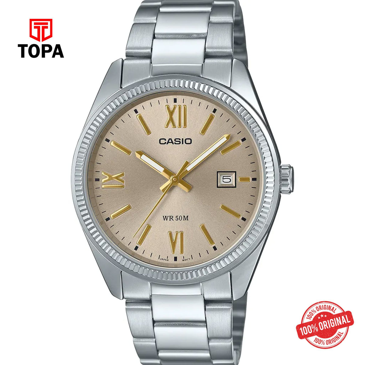 Casio MTP-1302DD-9A Quartz Analog Men's Watch