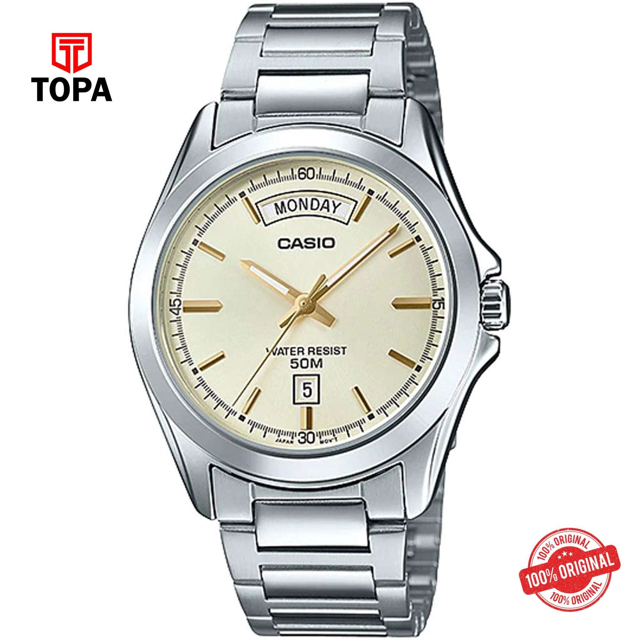 Casio MTP-1370D-9A Quartz Analog Men's Watch