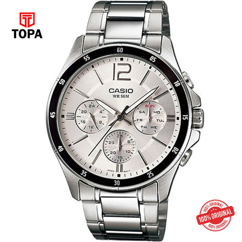Topa Casio-MTP-1374D-7A-Chronograph-Men-Watch - Product Image 1