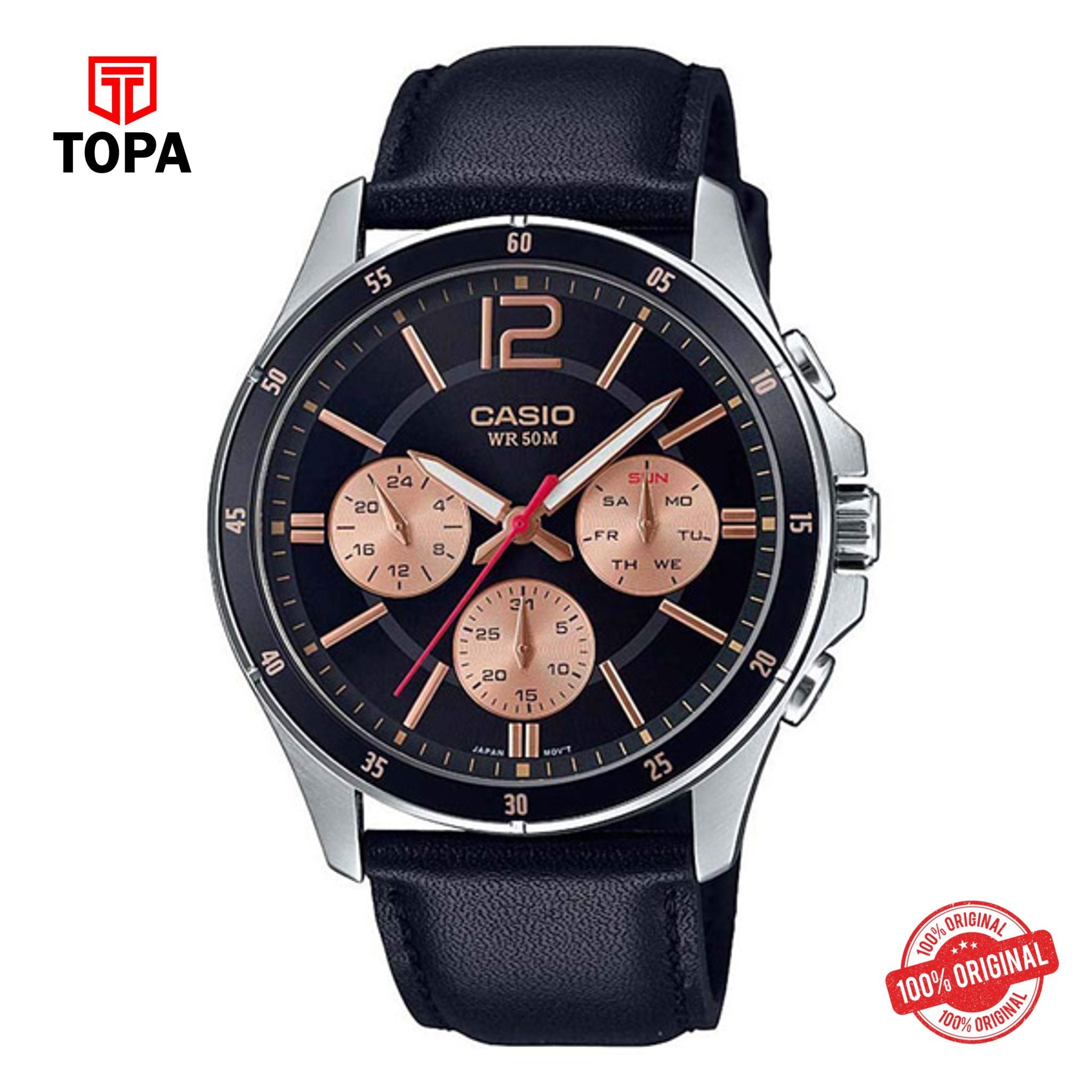 Casio MTP-1374L-1A2VDF Quartz Analog Men's Watch