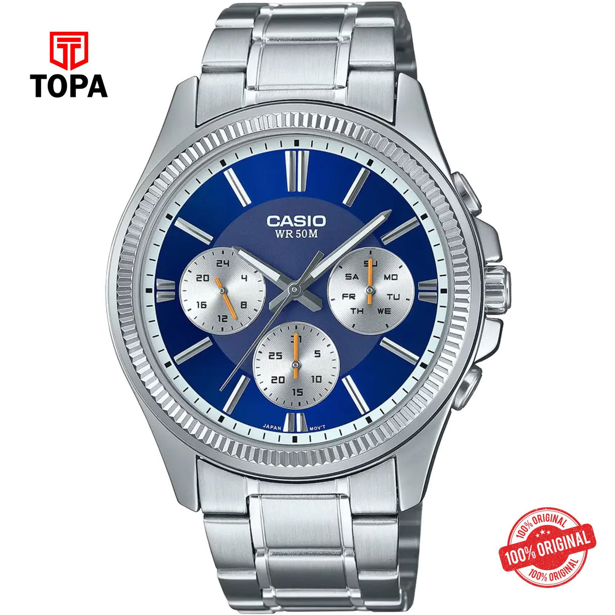 Casio MTP-1375D-2A1 Quartz Analog Men's Watch