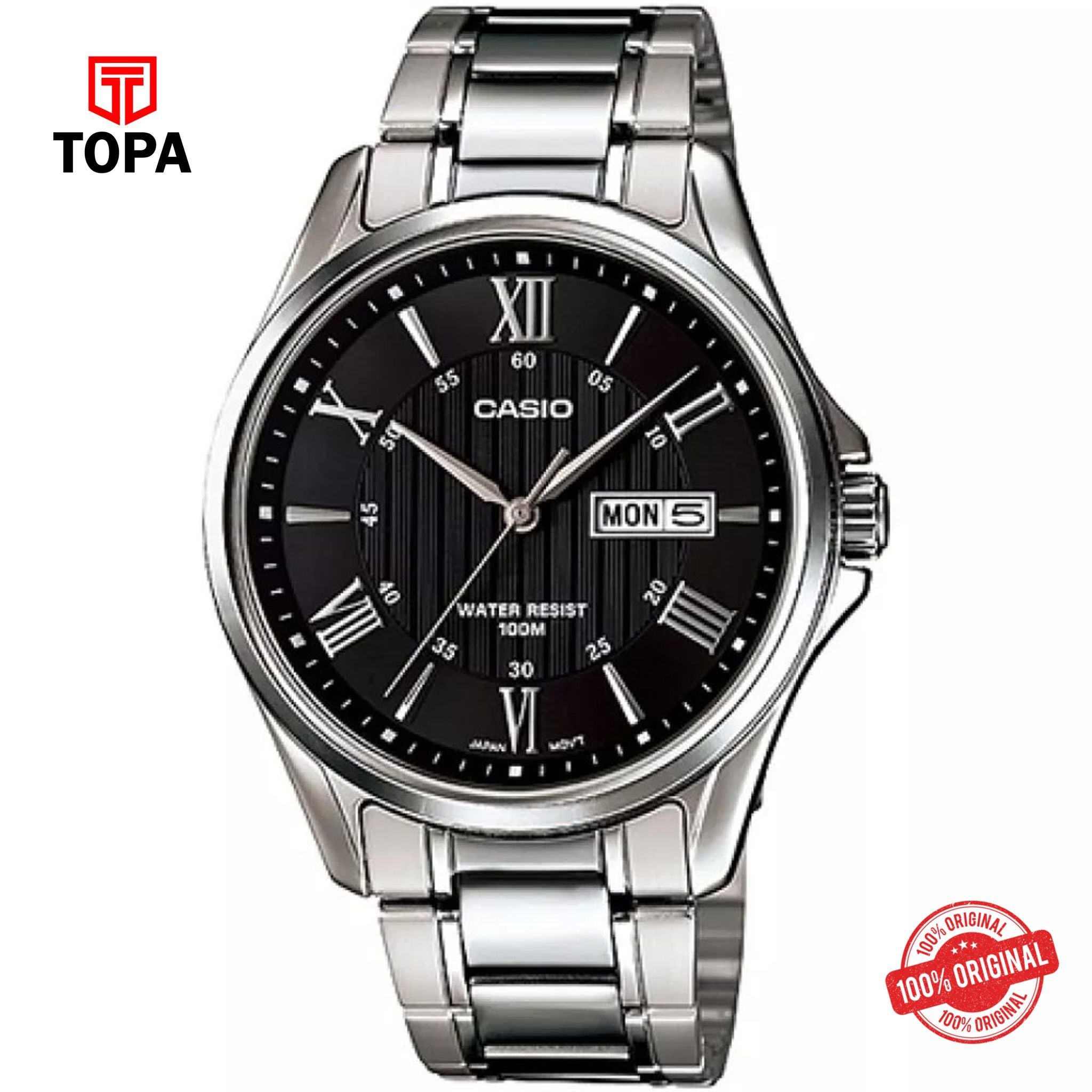 Casio MTP-1384D-1A Quartz Analog Men's Watch