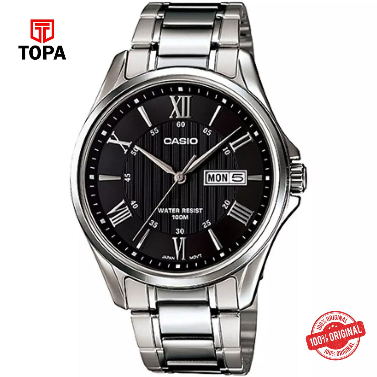 Casio MTP-1384D-1A Quartz Analog Men's Watch