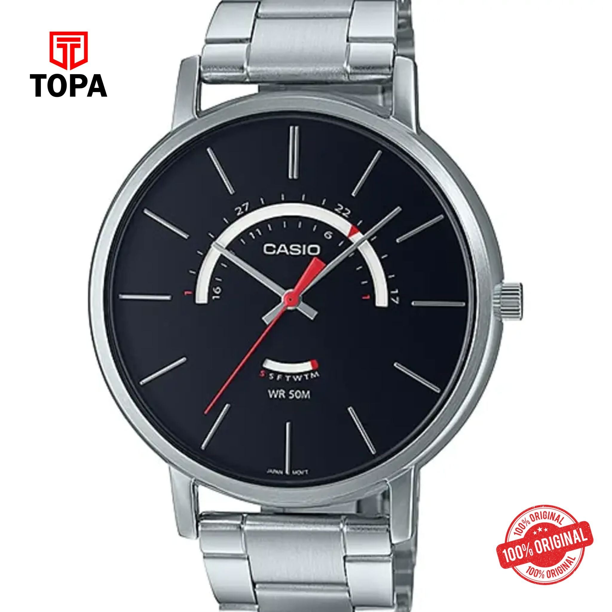 Casio MTP-B105D-1A Quartz Digital Men's Watch